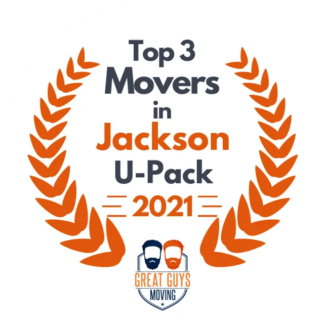 Top 3 Movers in Jackson, MS 2021 award