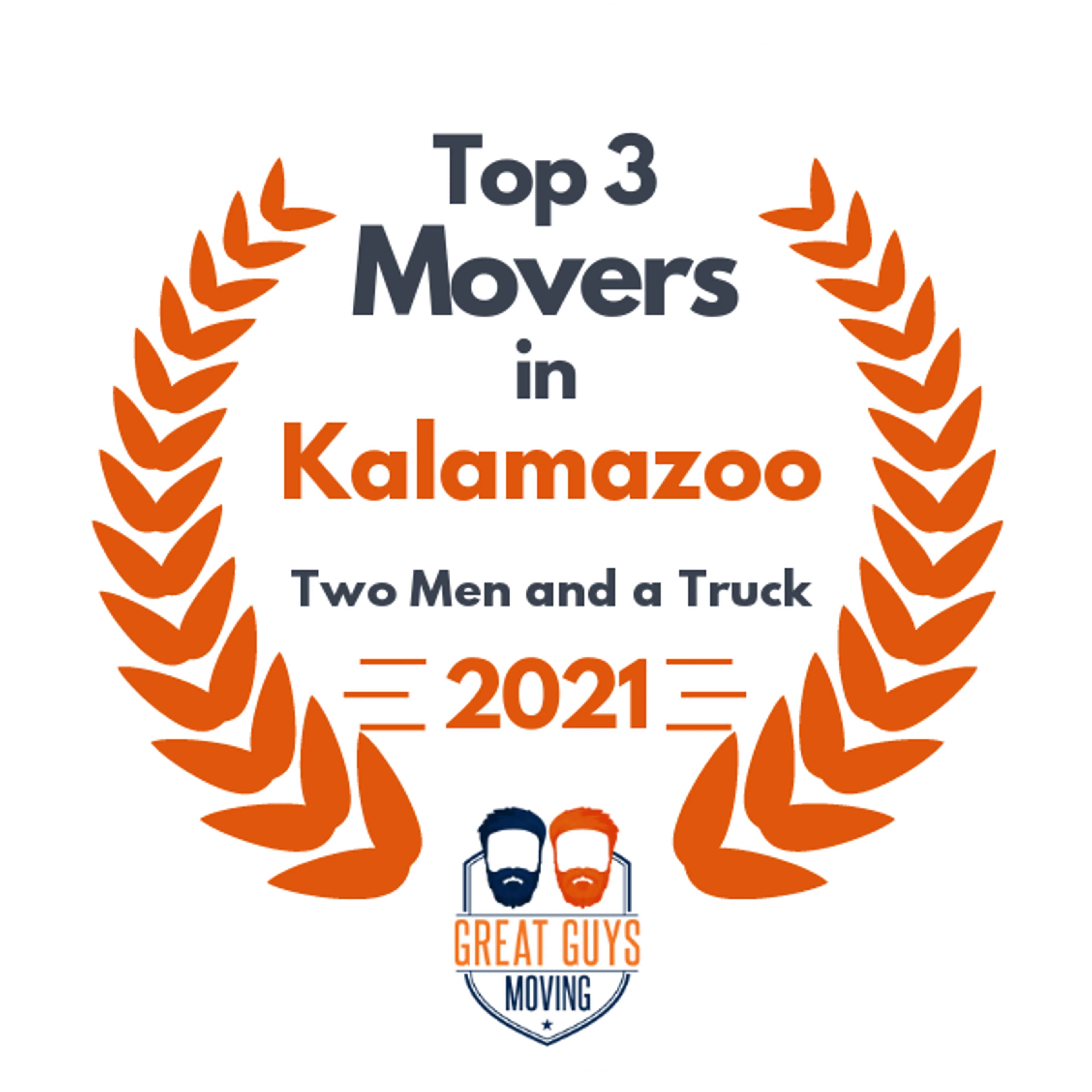 Top 3 Movers in Grand Rapids, MI 2021 award