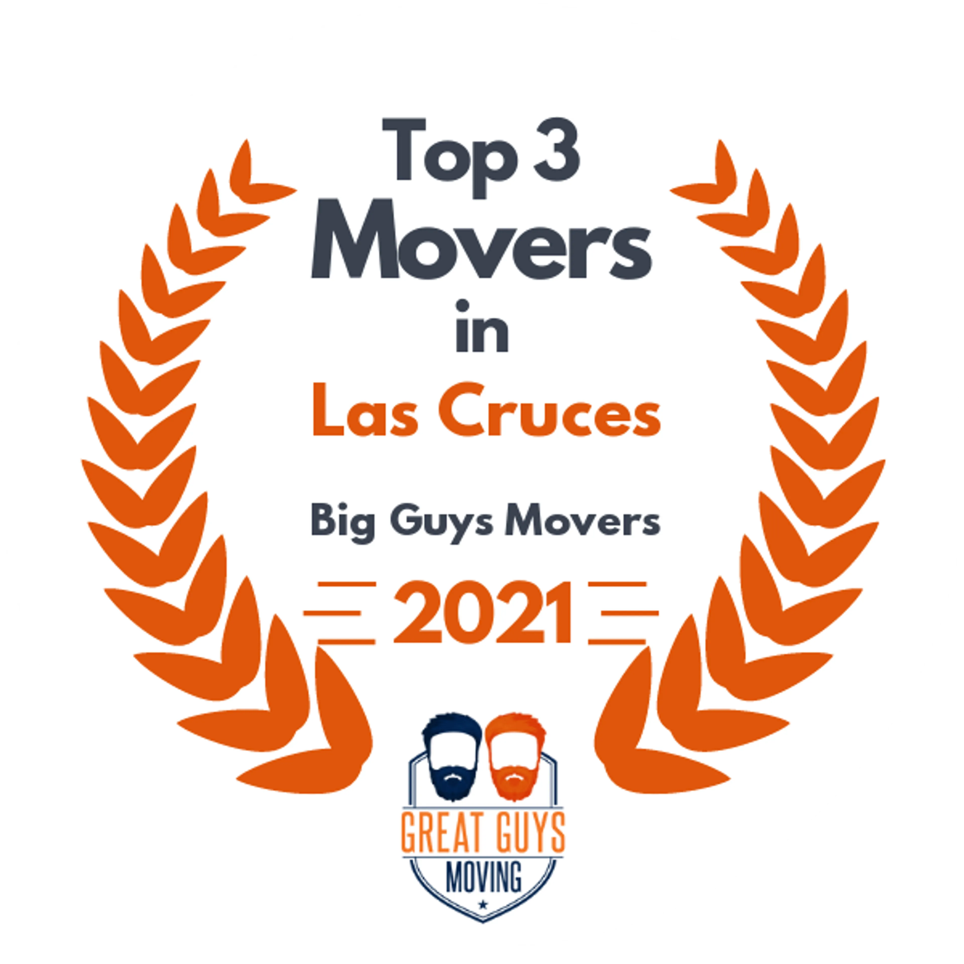 Top 3 Movers in El Paso, TX 2021 award
