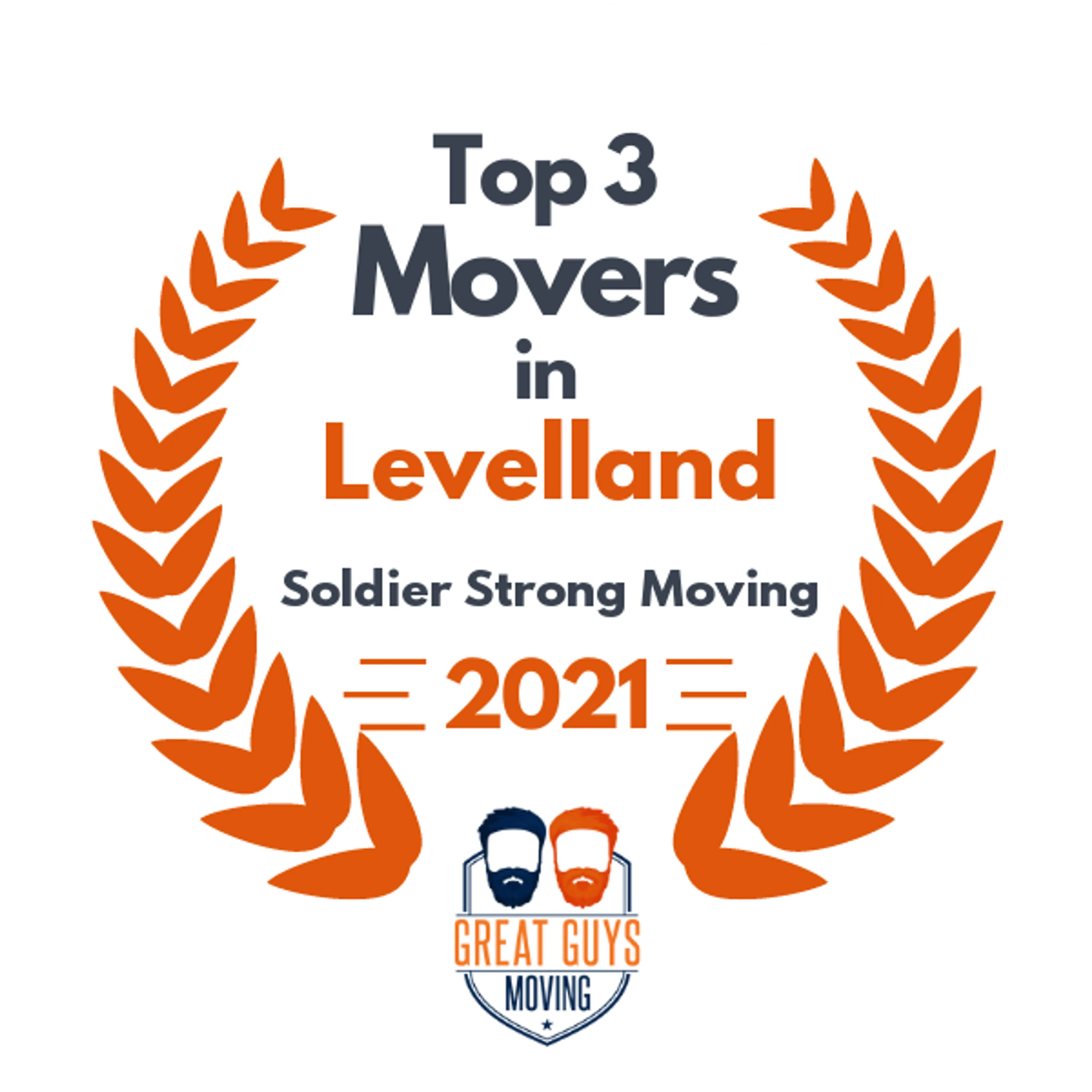 Top 3 Movers in Lubbock, TX 2021 award