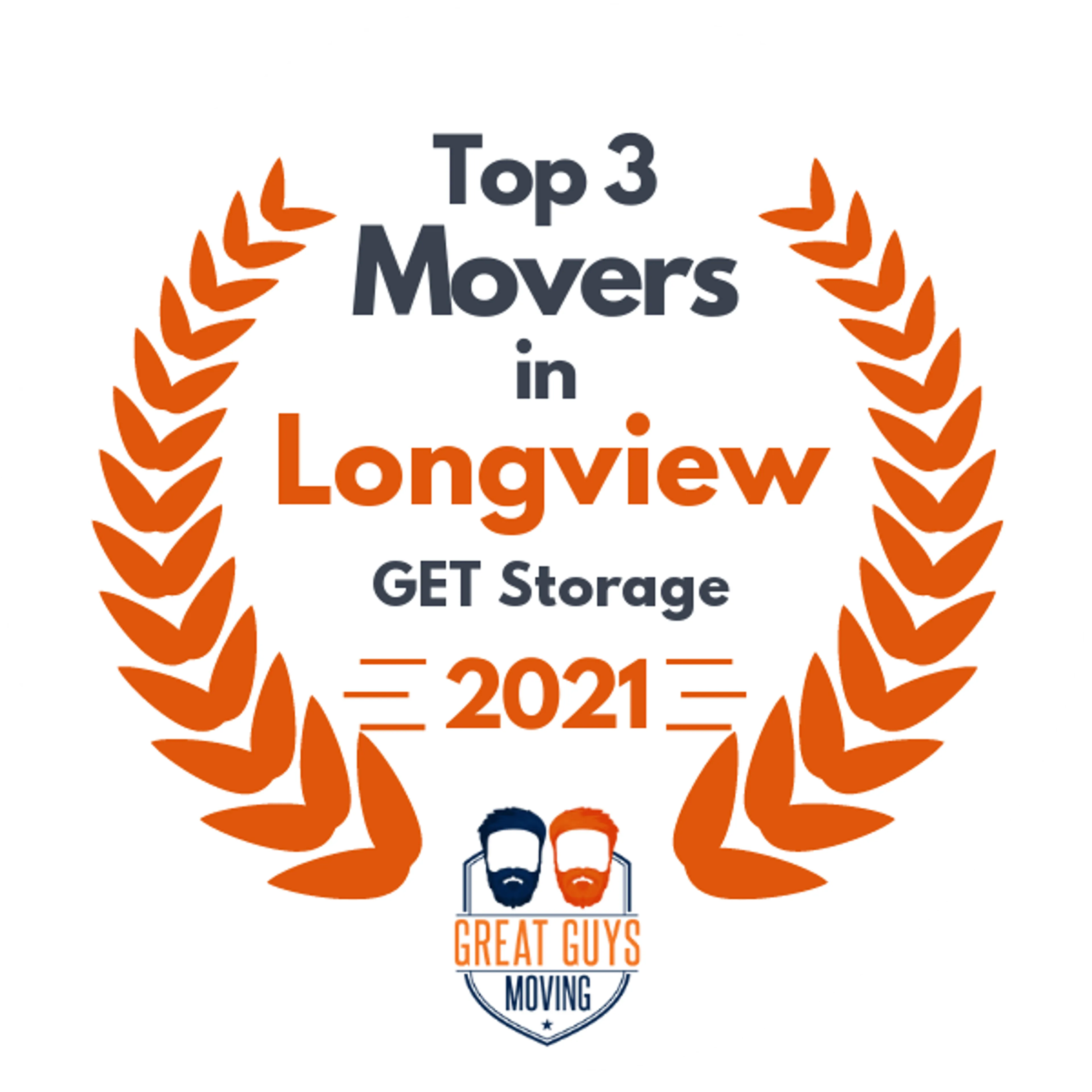 Top 3 Movers in Tyler, TX 2021 award