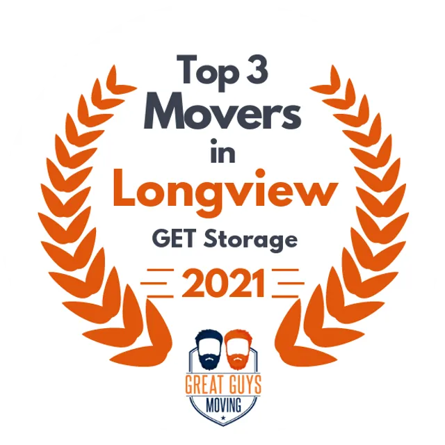 Top 3 Movers in Tyler, TX 2021 award