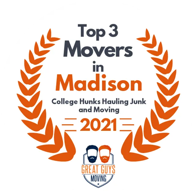 Top 3 Movers in Madison, WI 2021 award