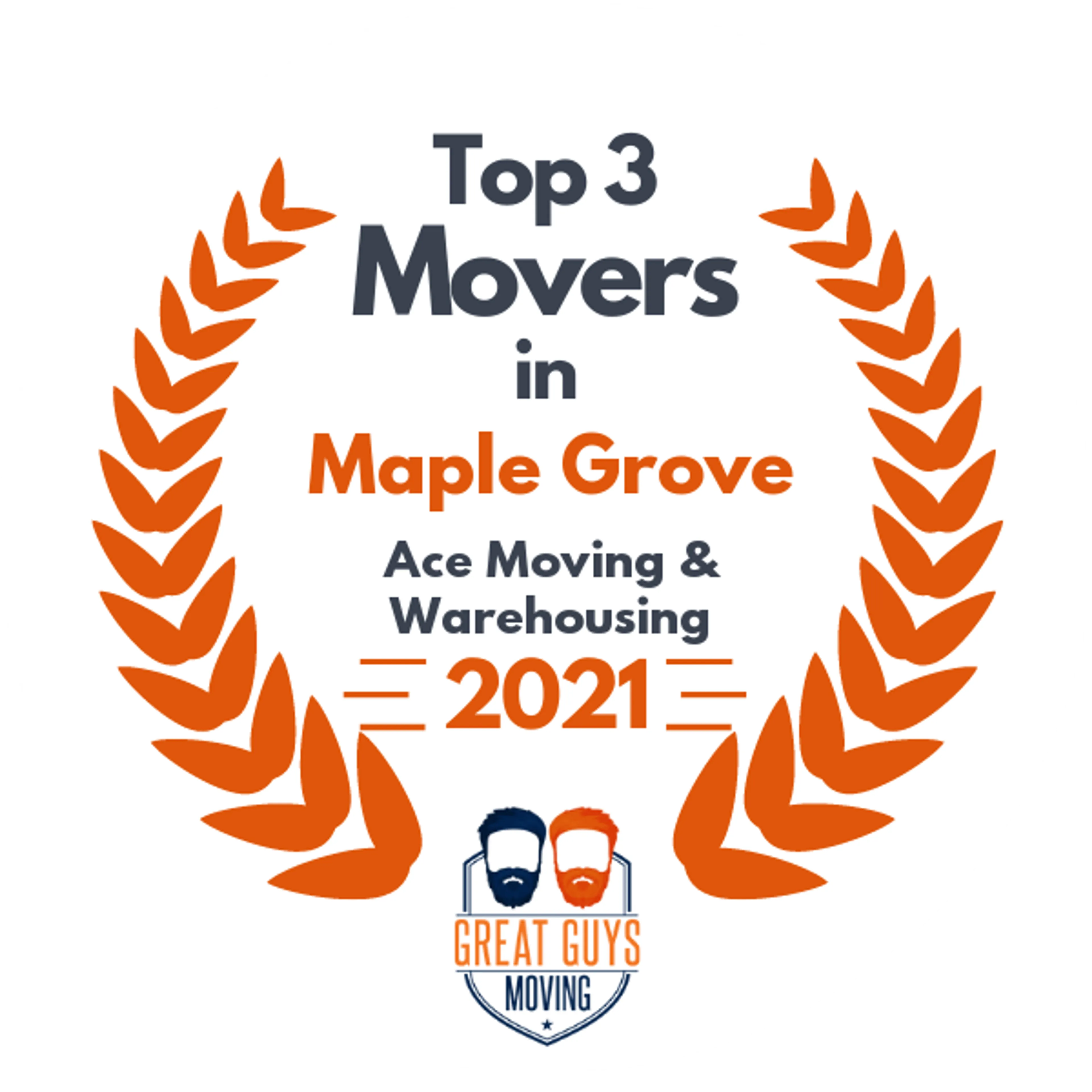 Top 3 Movers in Minneapolis, MN 2021 award
