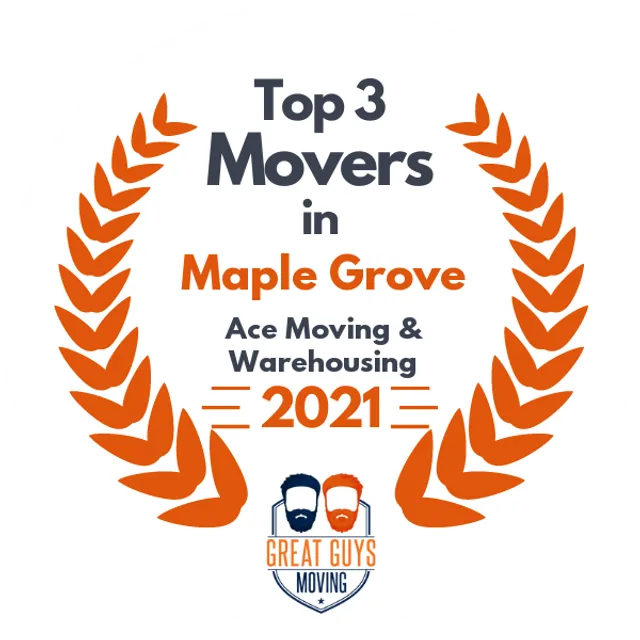 Top 3 Movers in St. Paul, MN 2021 award