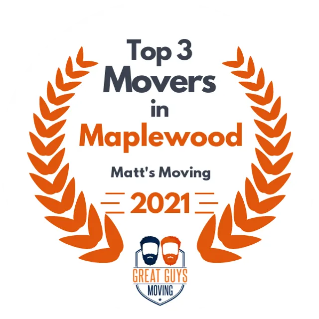 Top 3 Movers in St. Paul, MN 2021 award