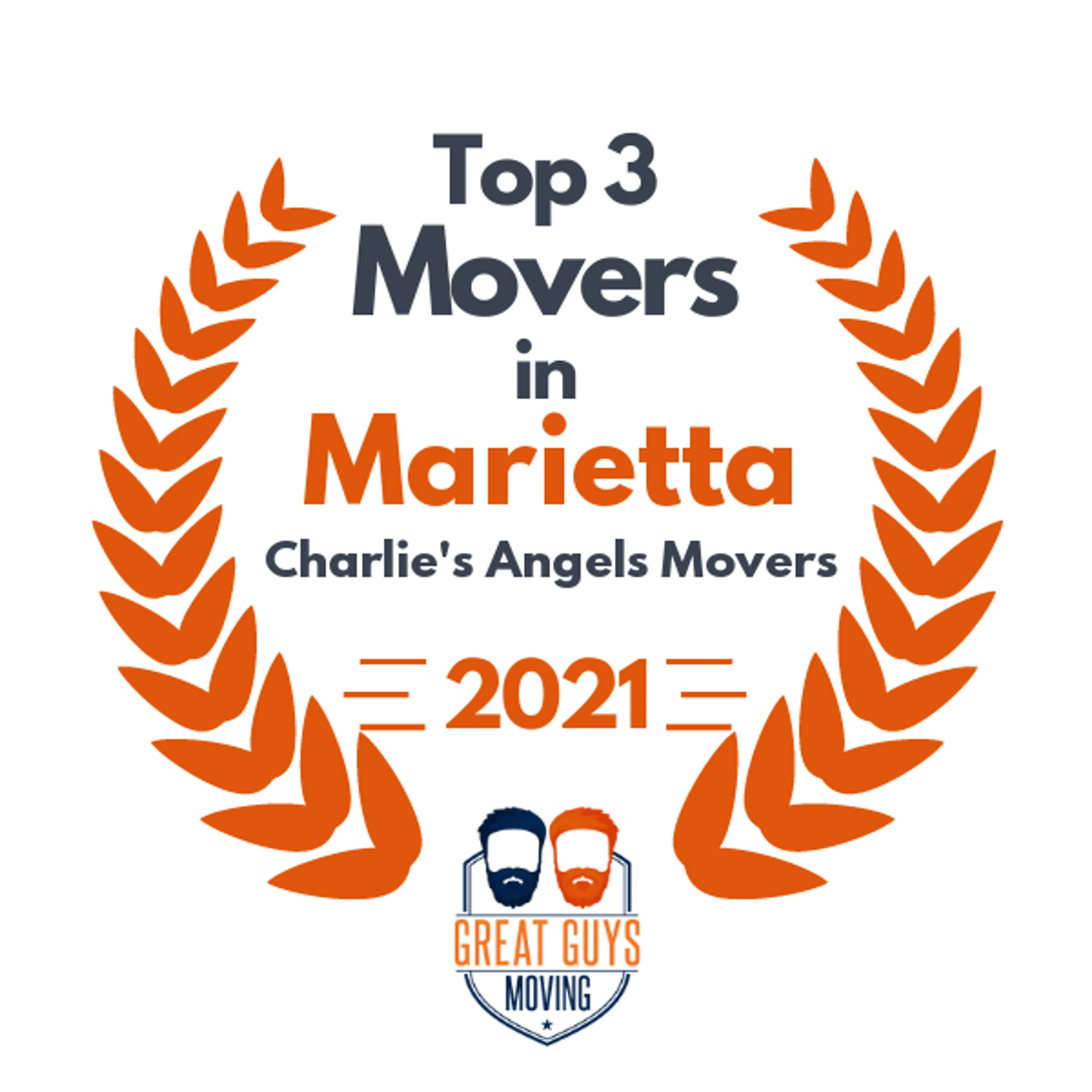 Top 3 Movers in Atlanta, GA 2021 award