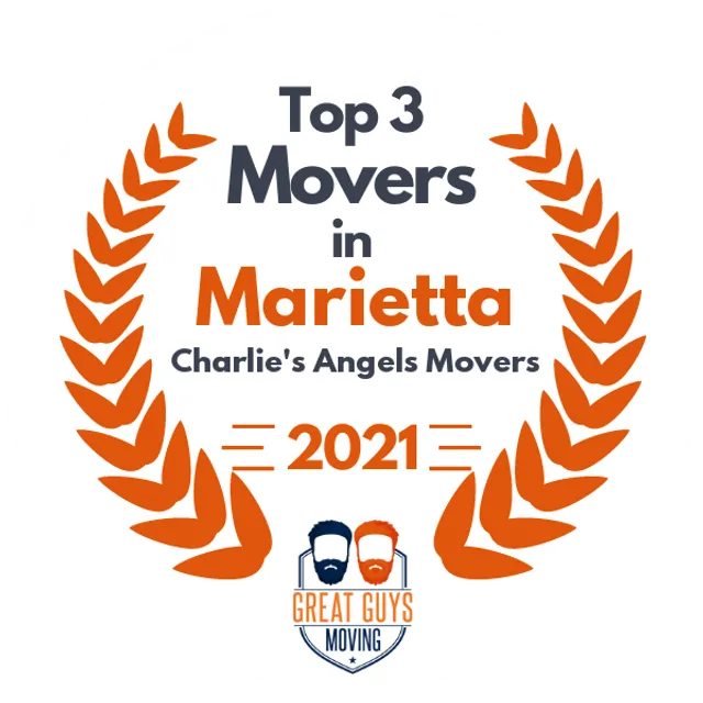 Top 3 Movers in Atlanta, GA 2021 award