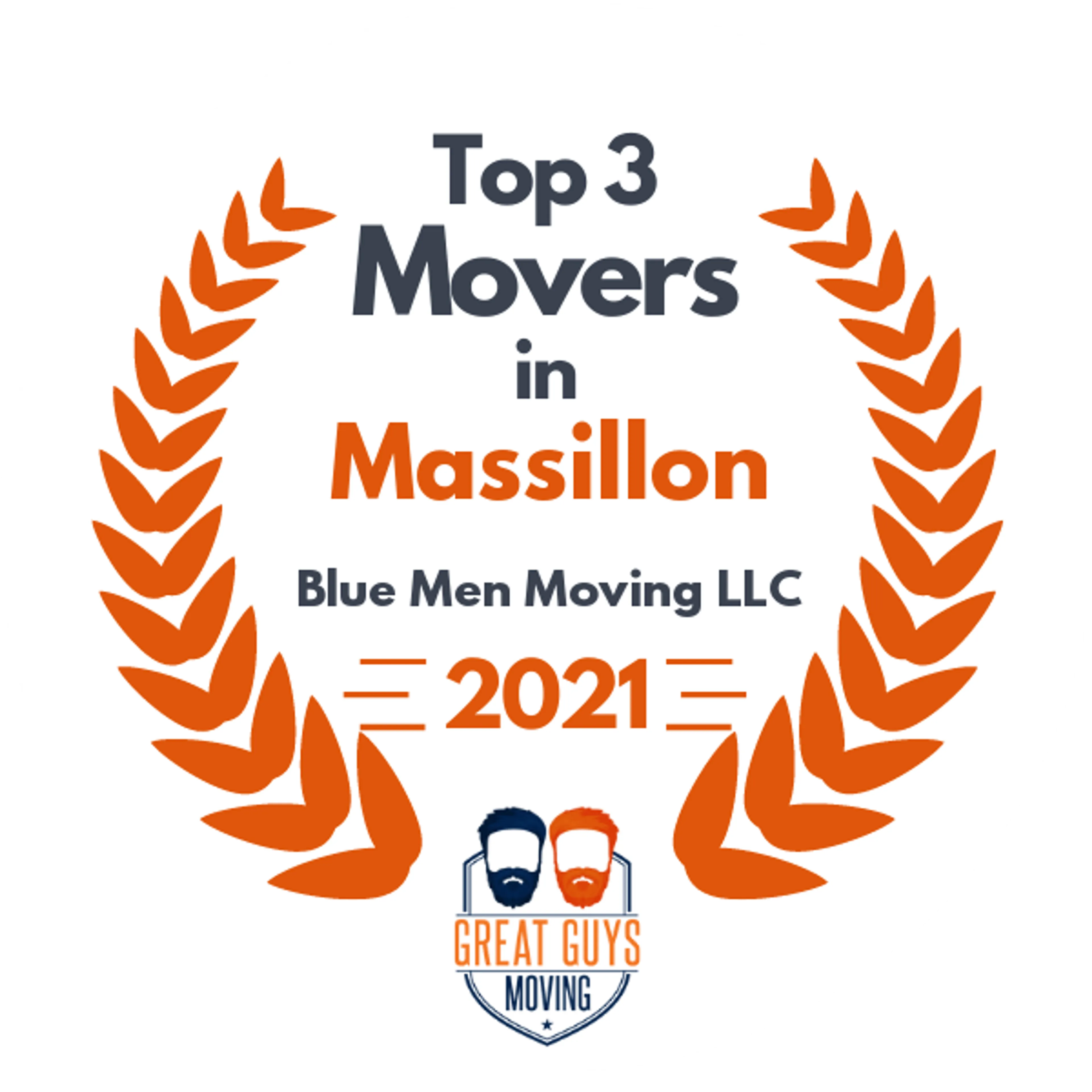 Top 3 Movers in Parma, OH 2021 award
