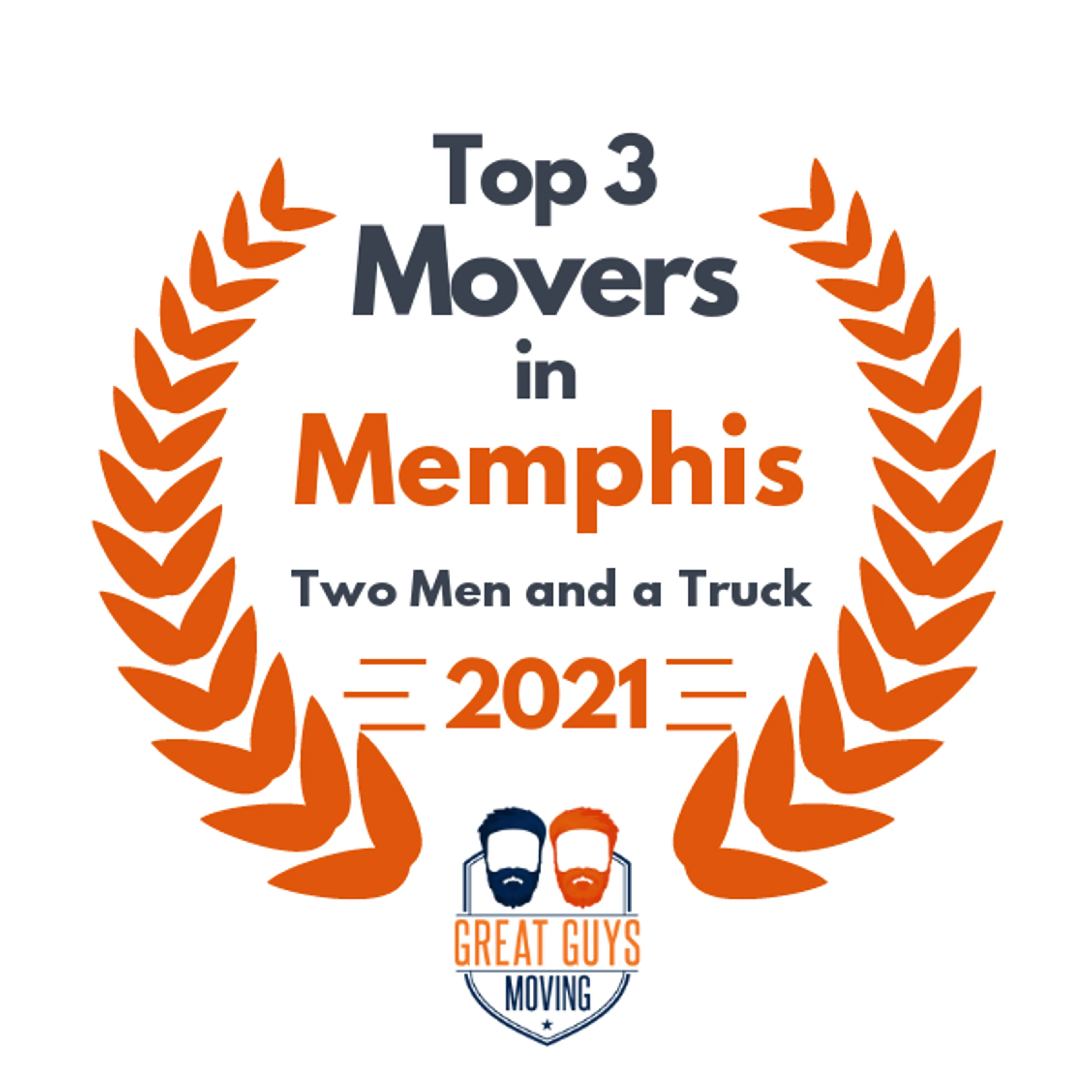 Top 3 Movers in Memphis, TN 2021 award