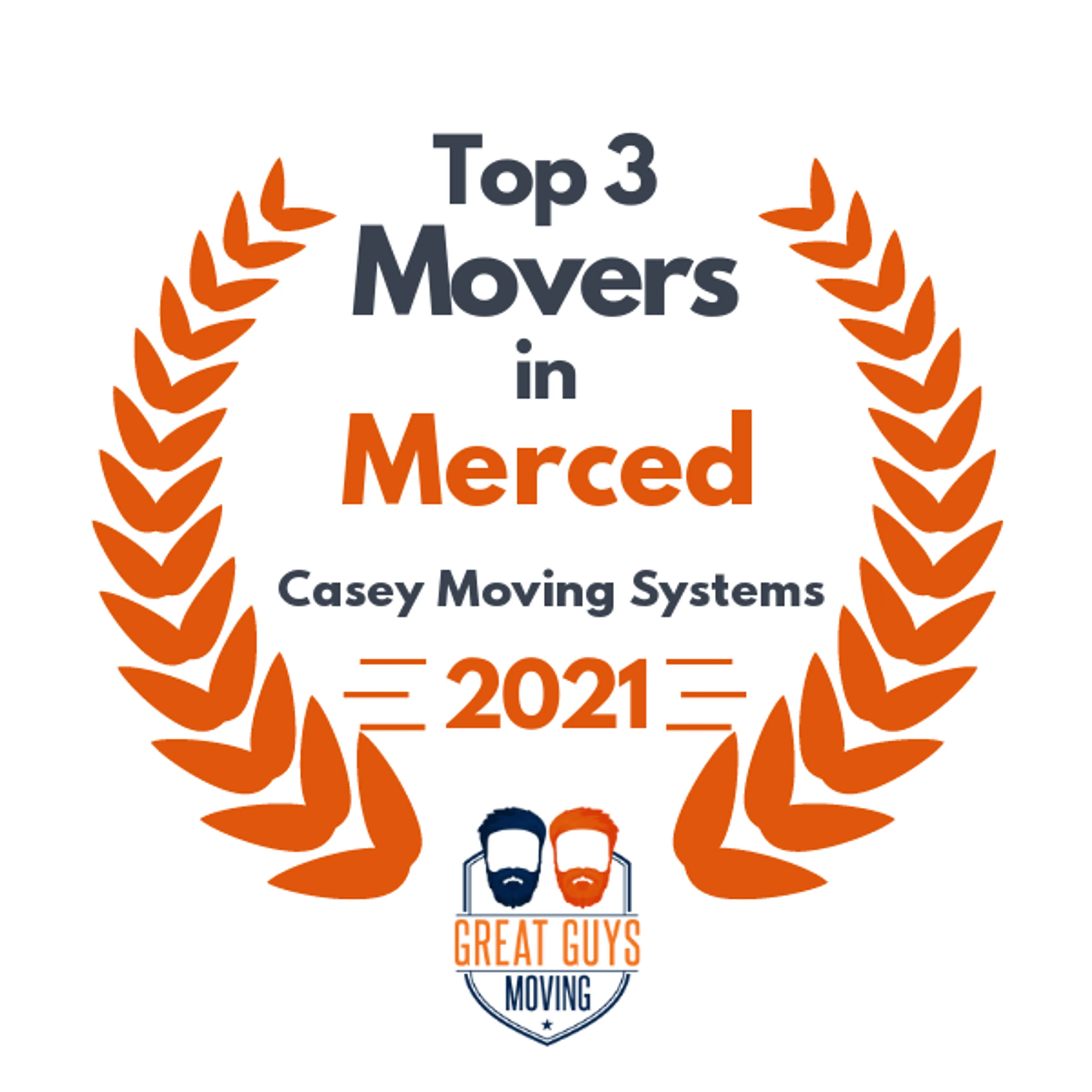Top 3 Movers in Fresno, CA 2021 award