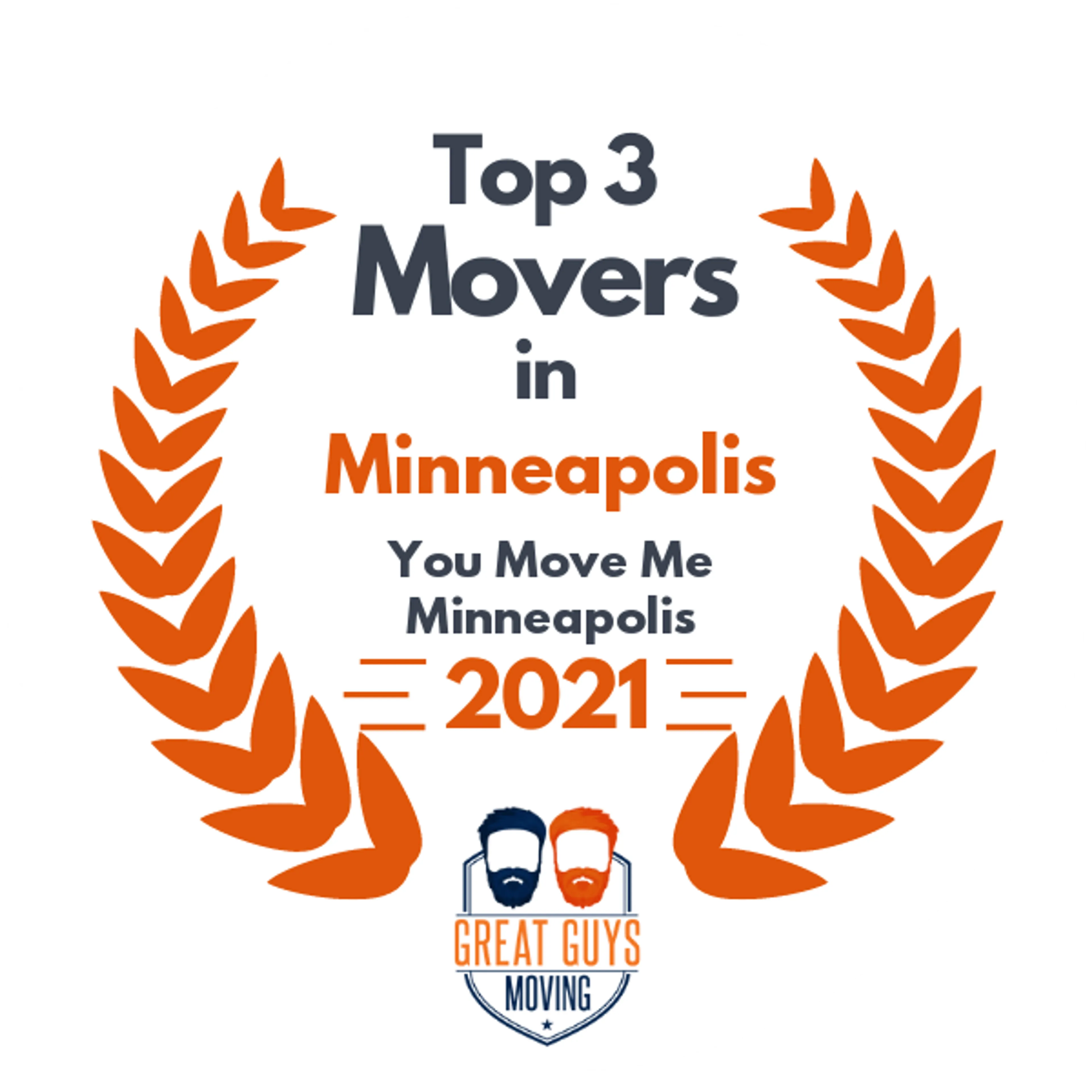 Top 3 Movers in Minneapolis, MN 2021 award