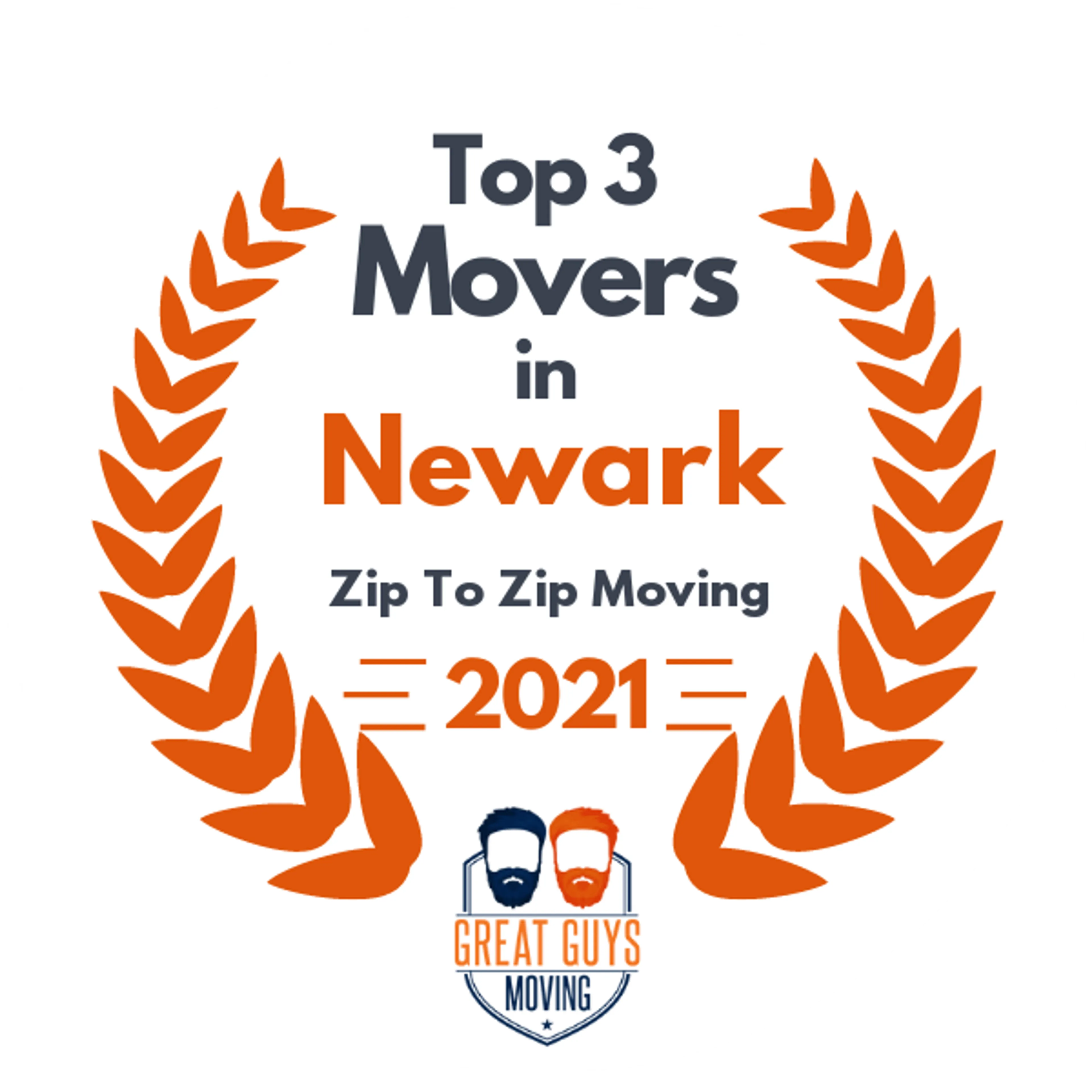 Top 3 Movers in Newark, NJ 2021 award