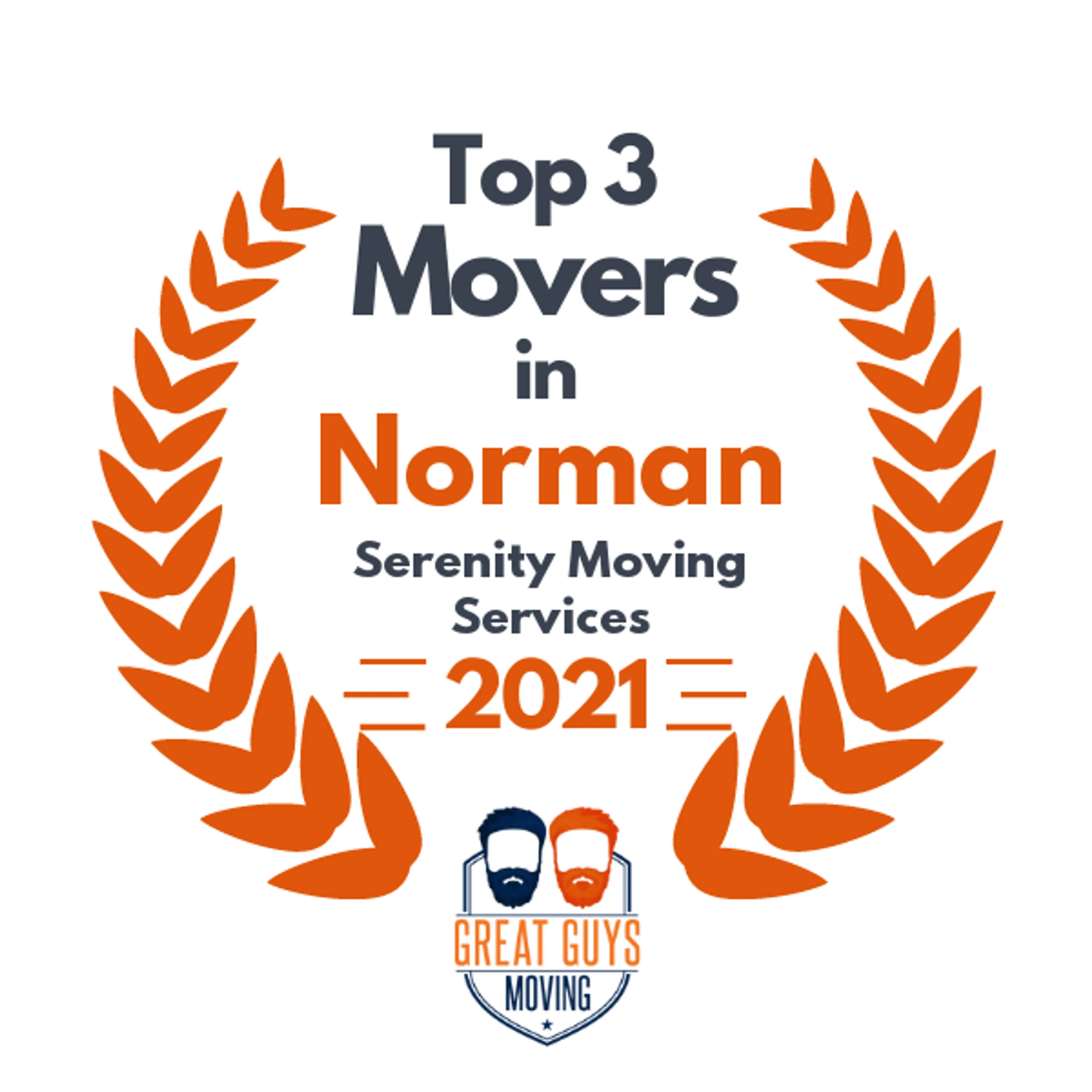 Top 3 Movers in Oklahoma City, OK 2021 award