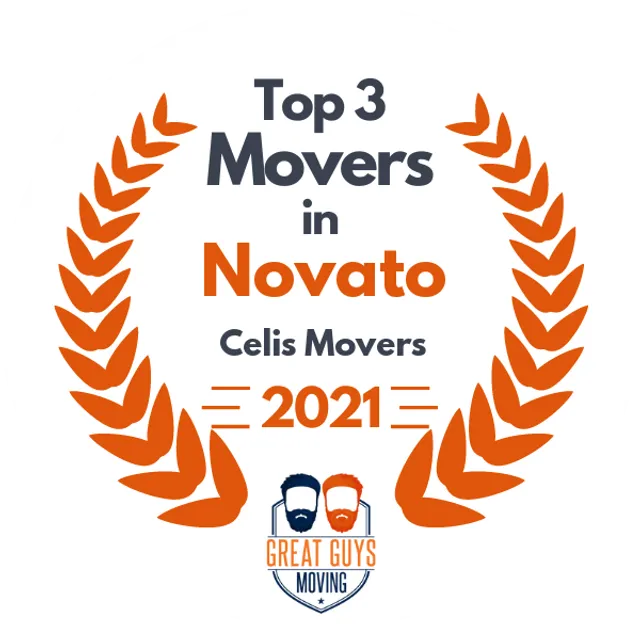 Top 3 Movers in Santa Rosa, CA 2021 award