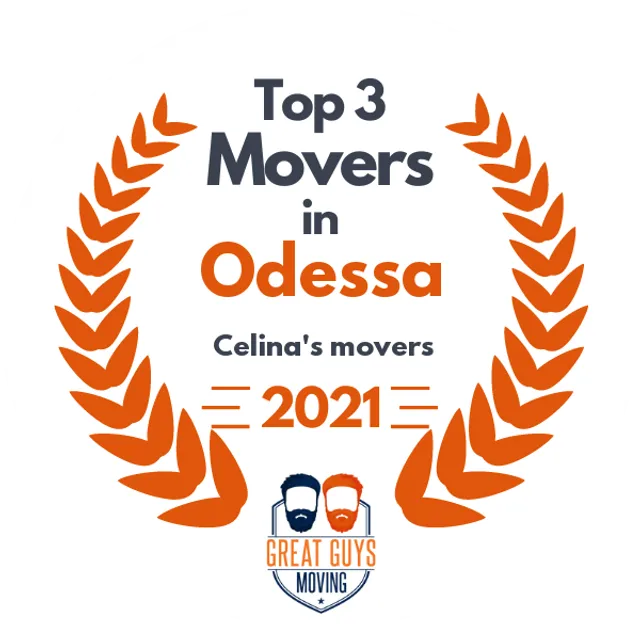 Top 3 Movers in Midland, TX 2021 award