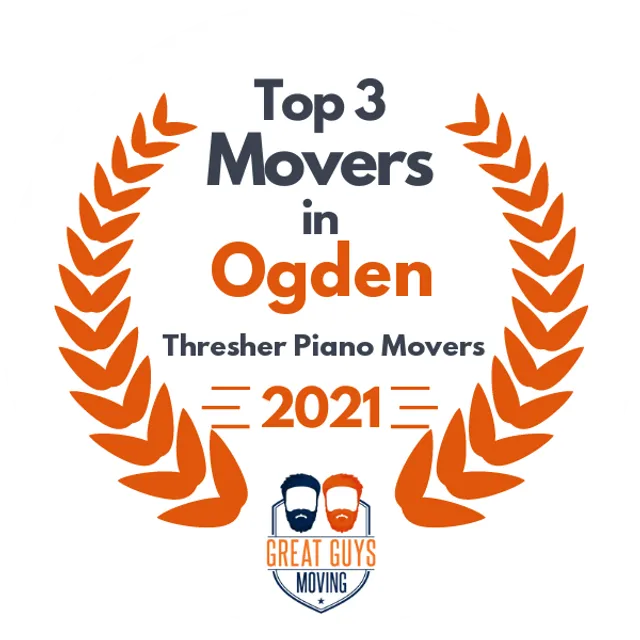 Top 3 Movers in Ogden, UT 2021 award