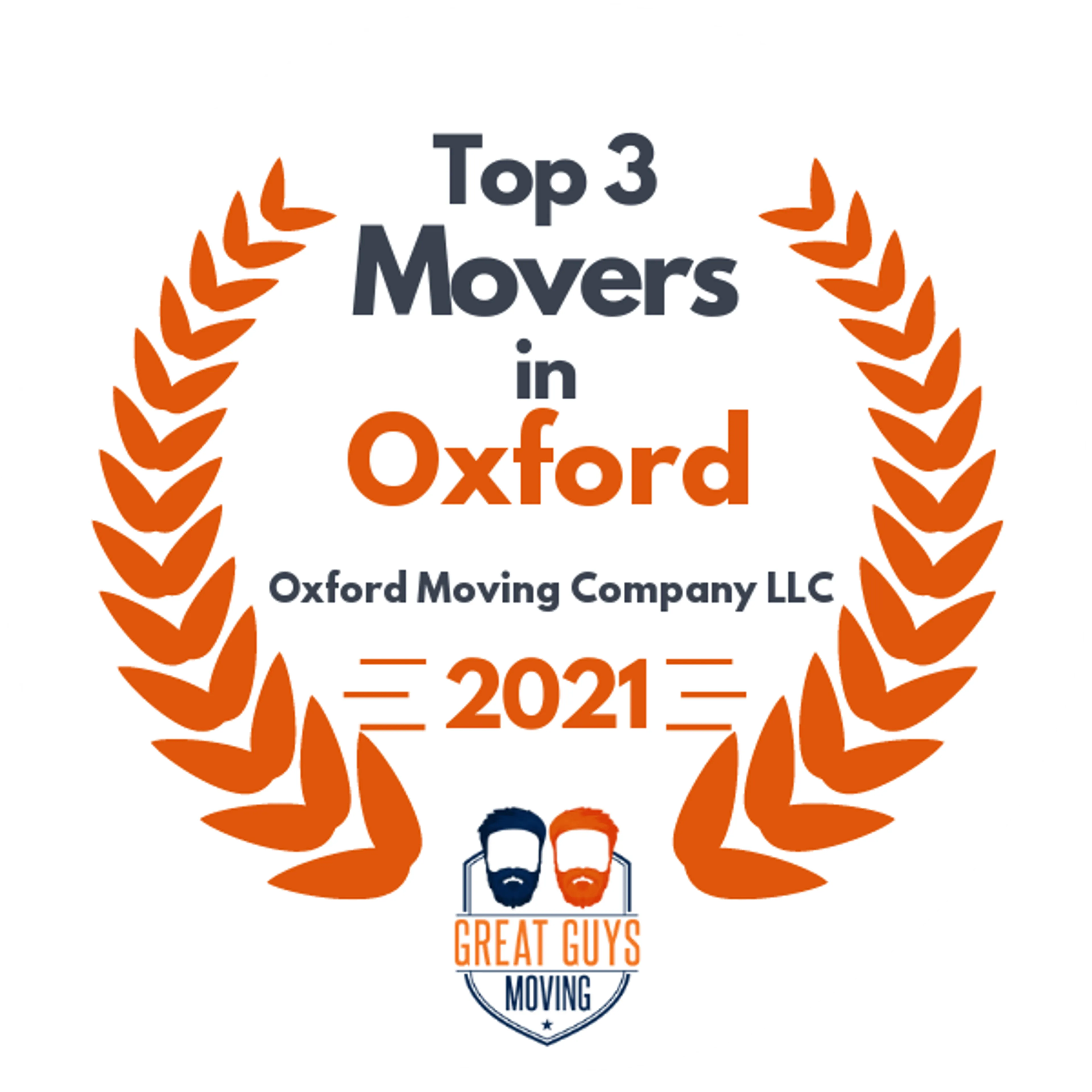 Top 3 Movers in Southaven, MS 2021 award