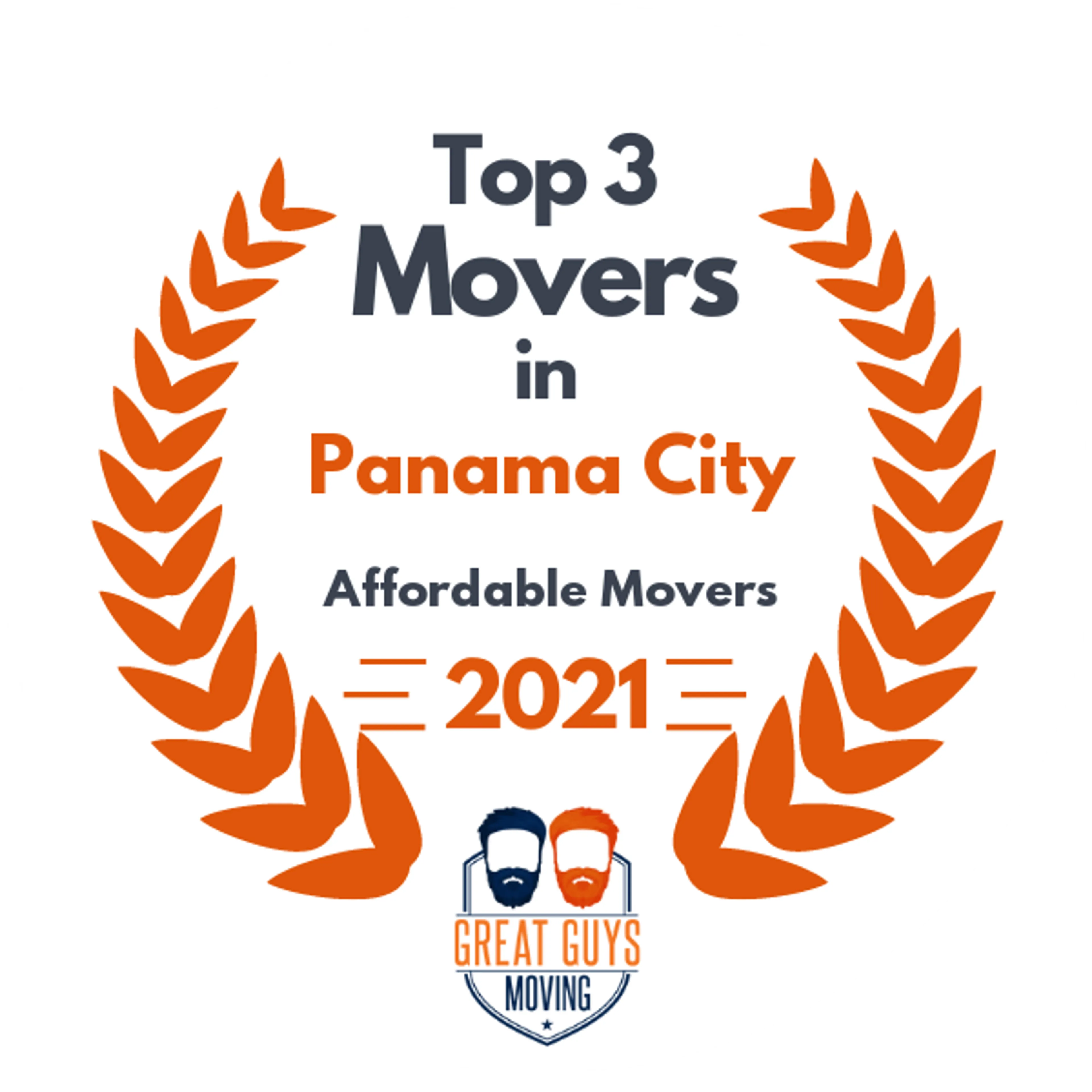 Top 3 Movers in Panama City, FL 2021 award