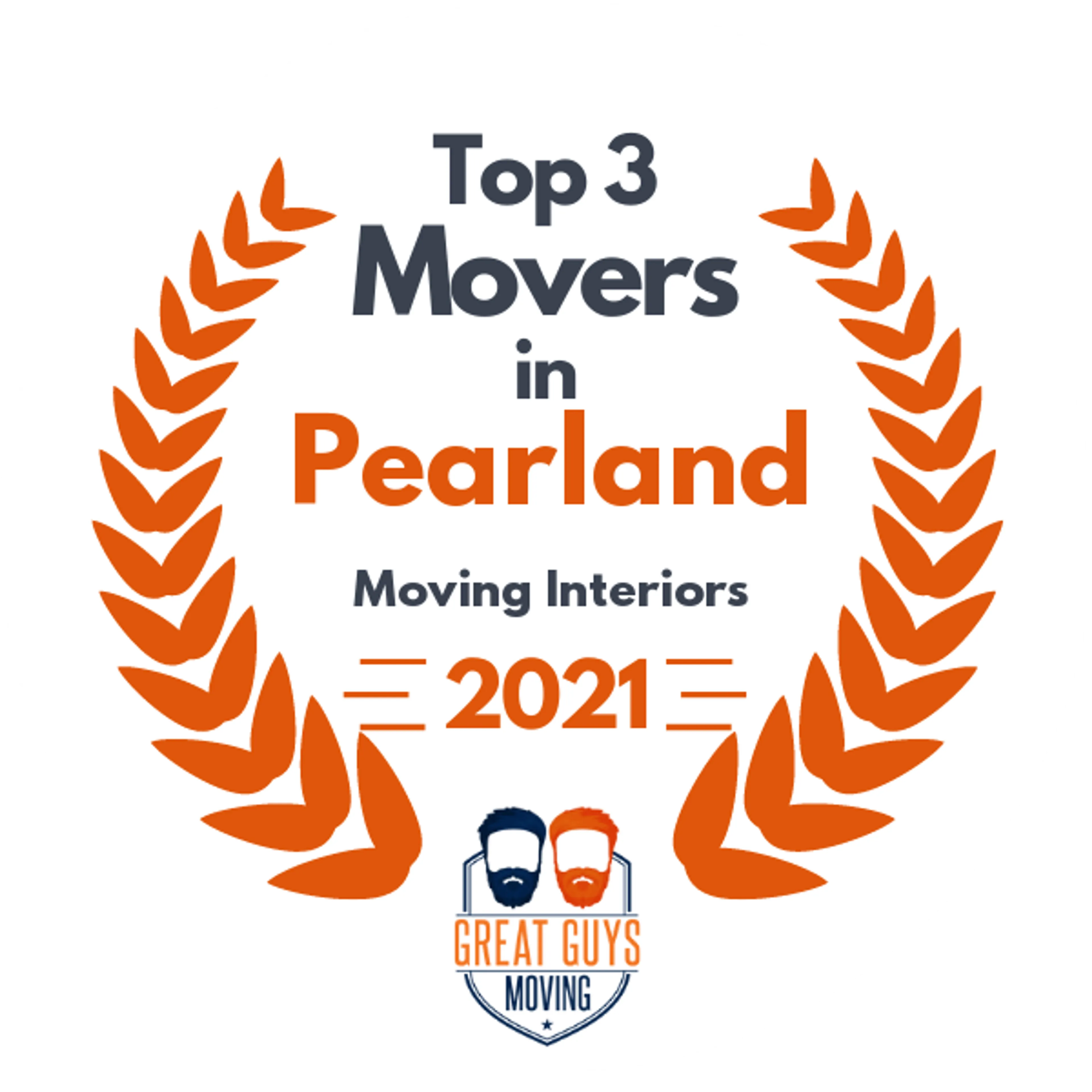 Top 3 Movers in Pasadena, TX 2021 award