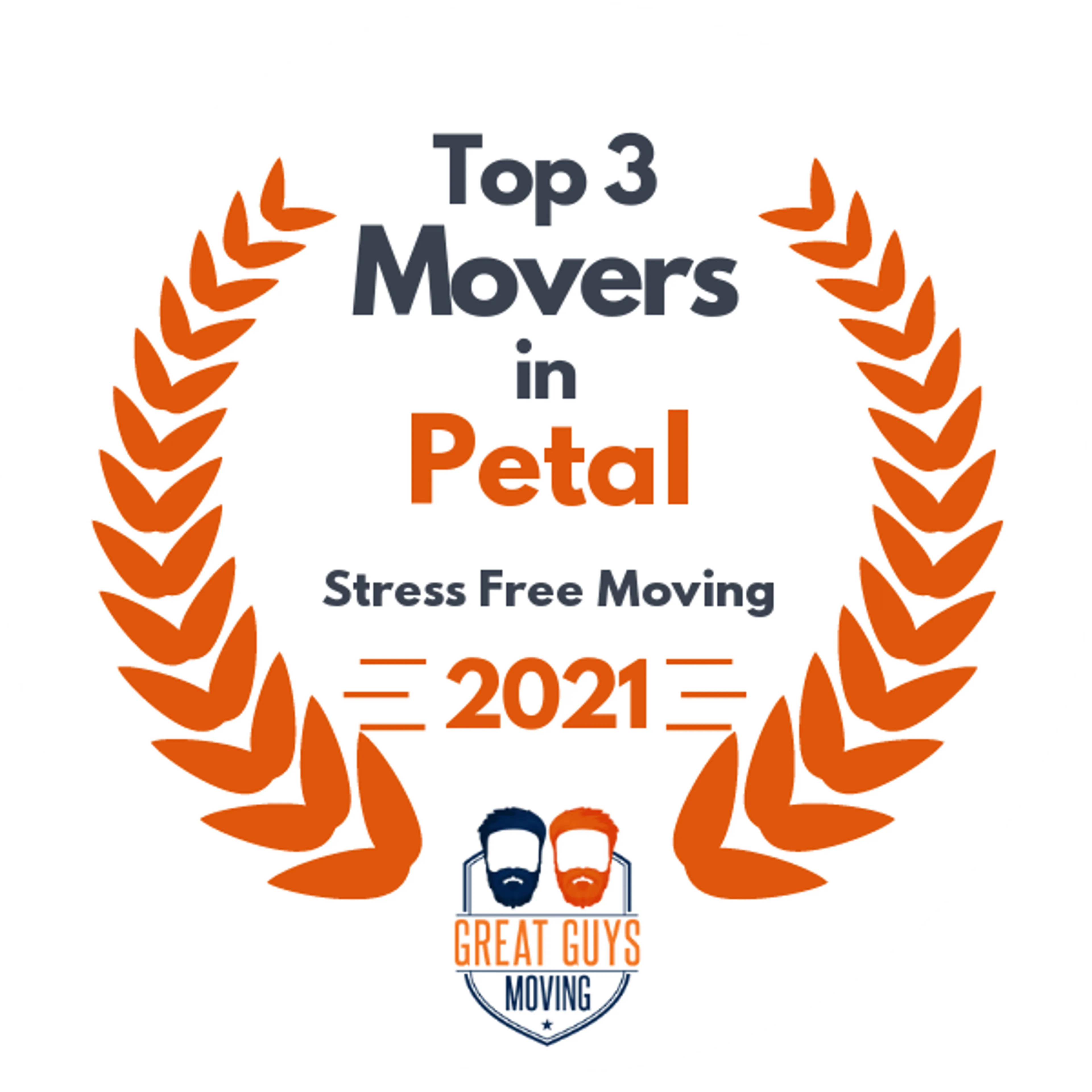 Top 3 Movers in Petal, MS 2021 award