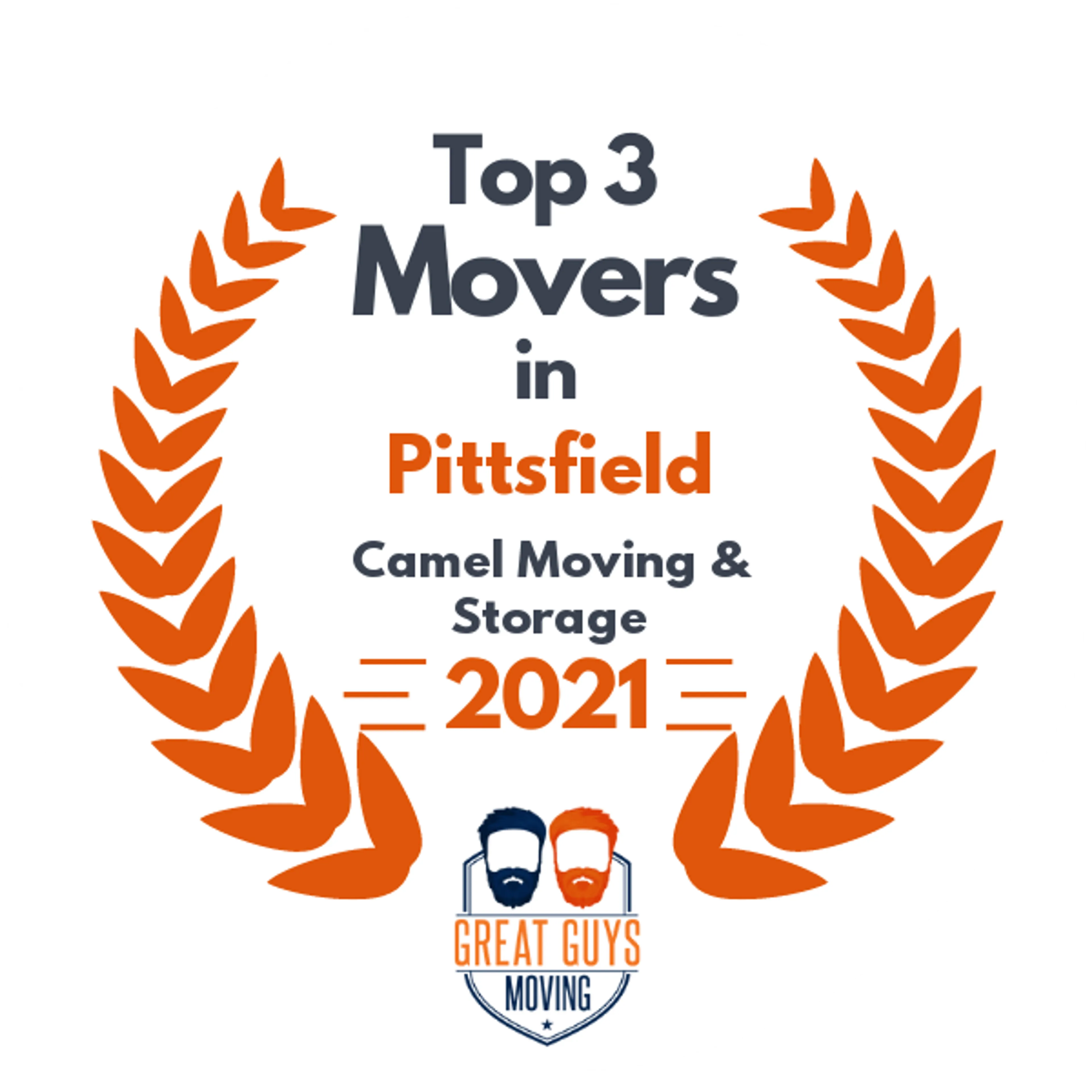 Top 3 Movers in Pittsfield, MA 2021 award
