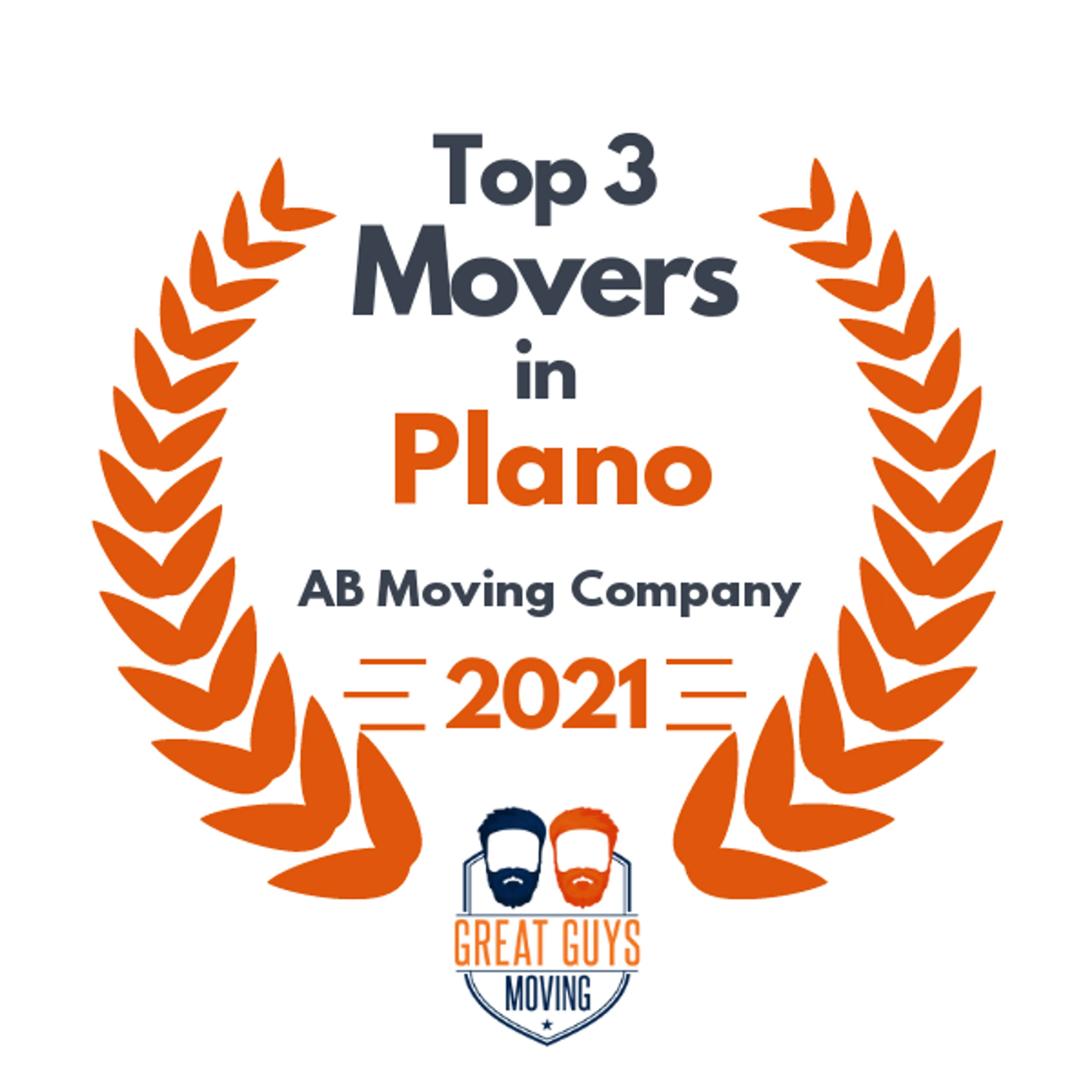 Top 3 Movers in Dallas, TX 2021 award