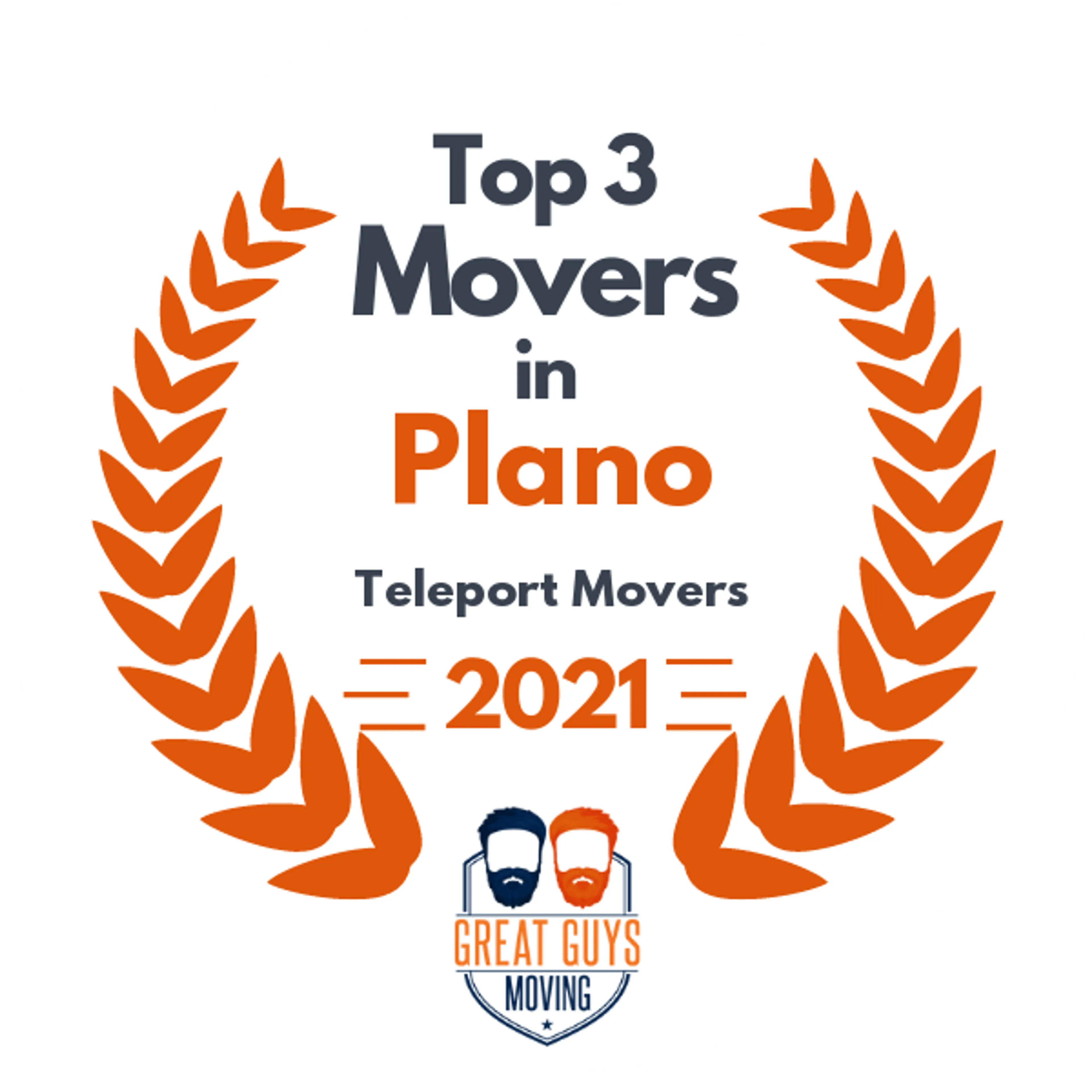 Top 3 Movers in Dallas, TX 2021 award