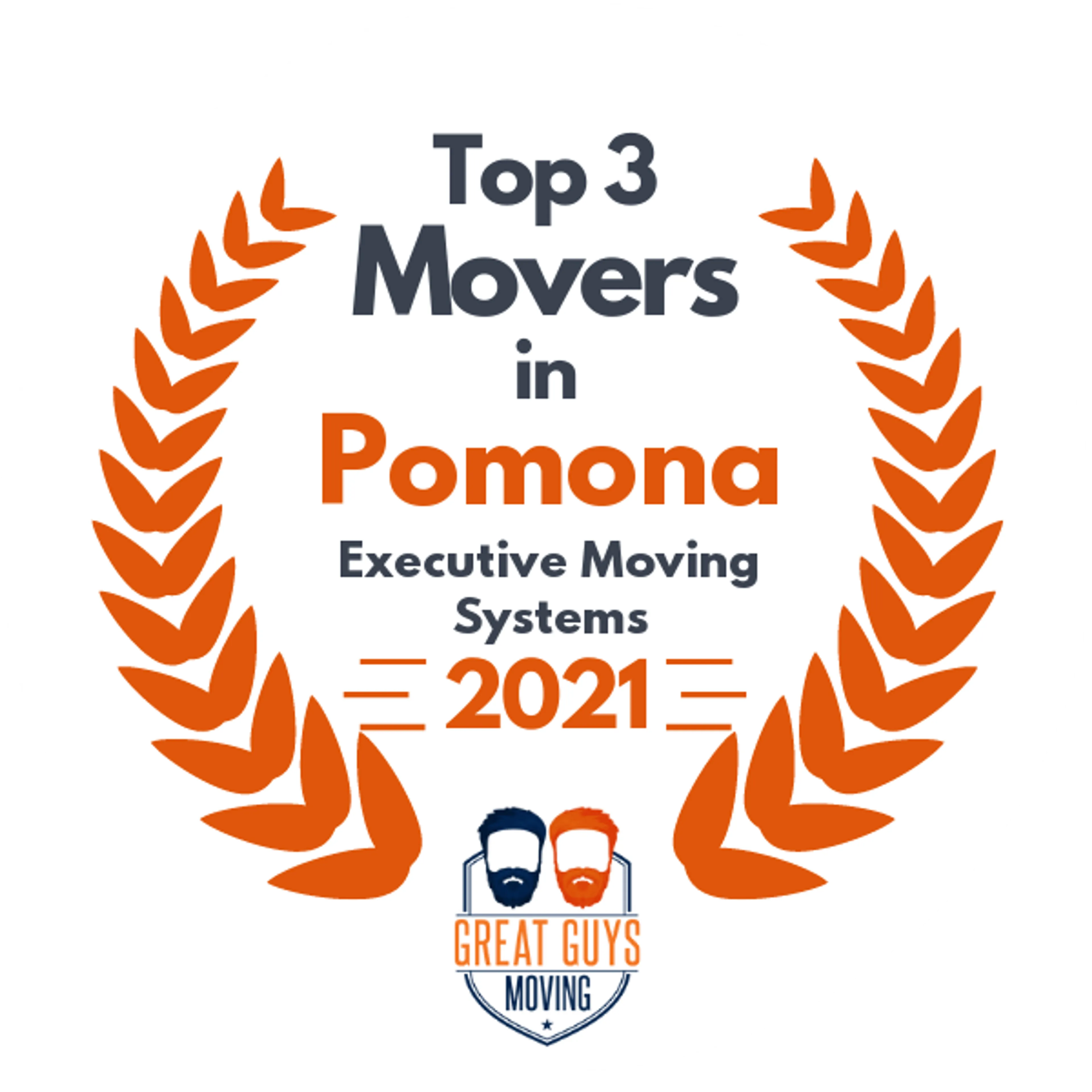 Top 3 Movers in Chino Hills, CA 2021 award