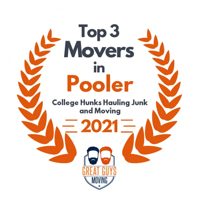 Top 3 Movers in Savannah, GA 2021 award