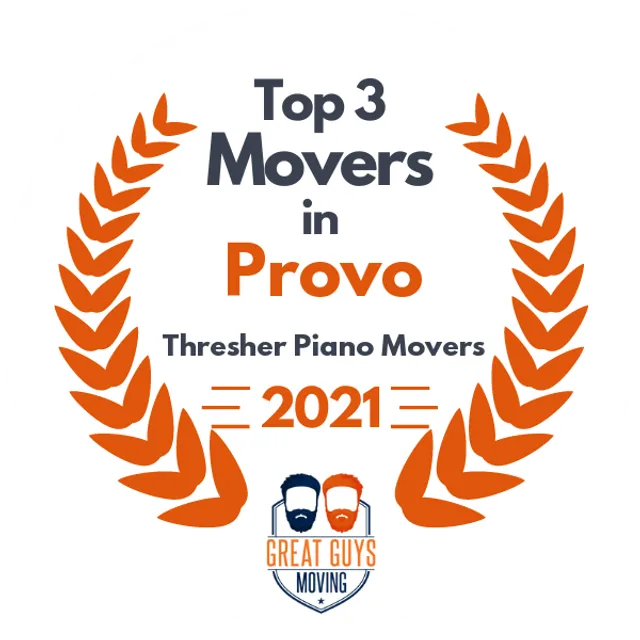 Top 3 Movers in Provo, UT 2021 award