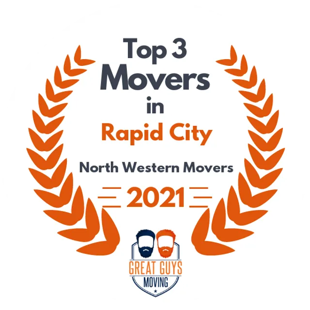 Top 3 Movers in Rapid City, SD 2021 award