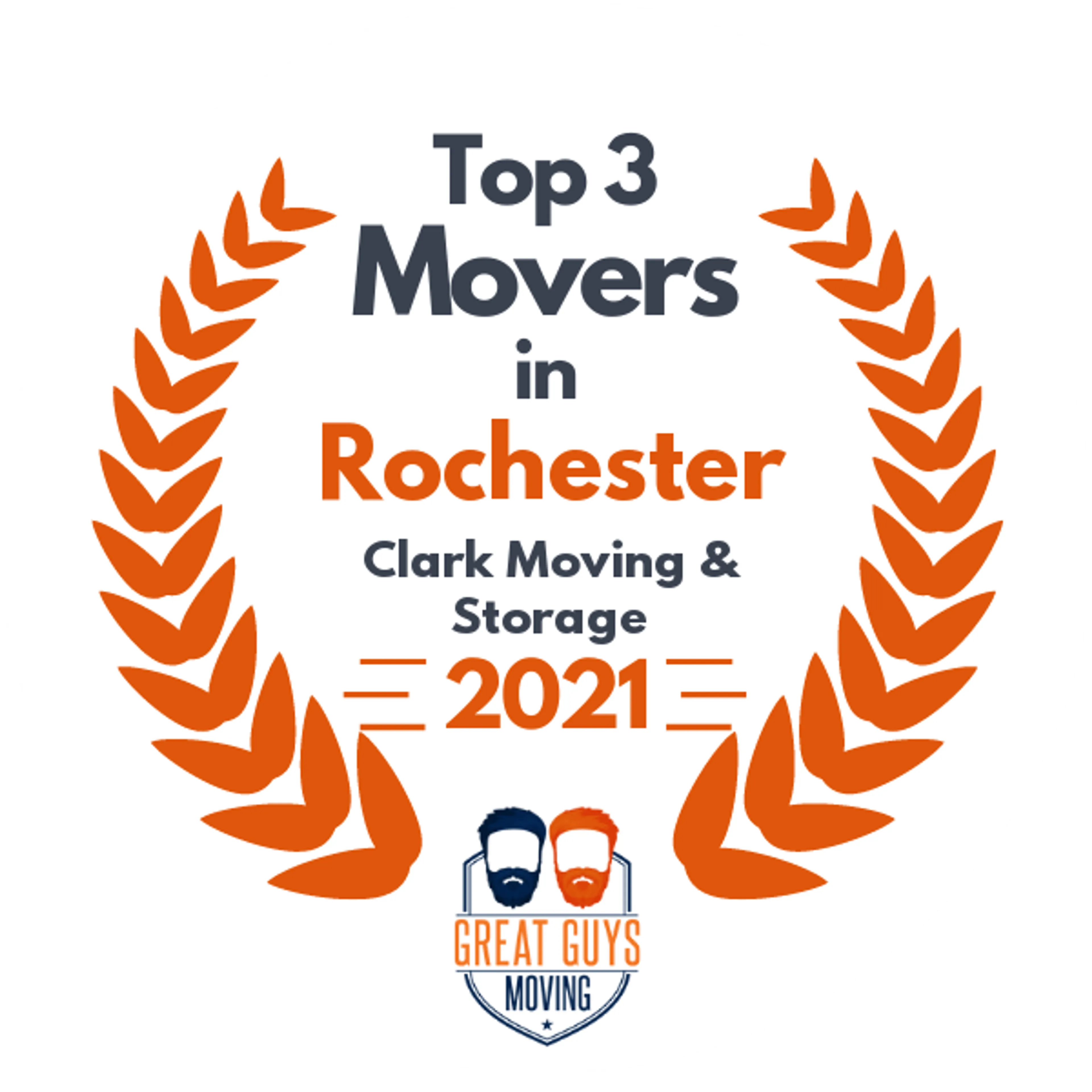 Top 3 Movers in Buffalo, NY 2021 award