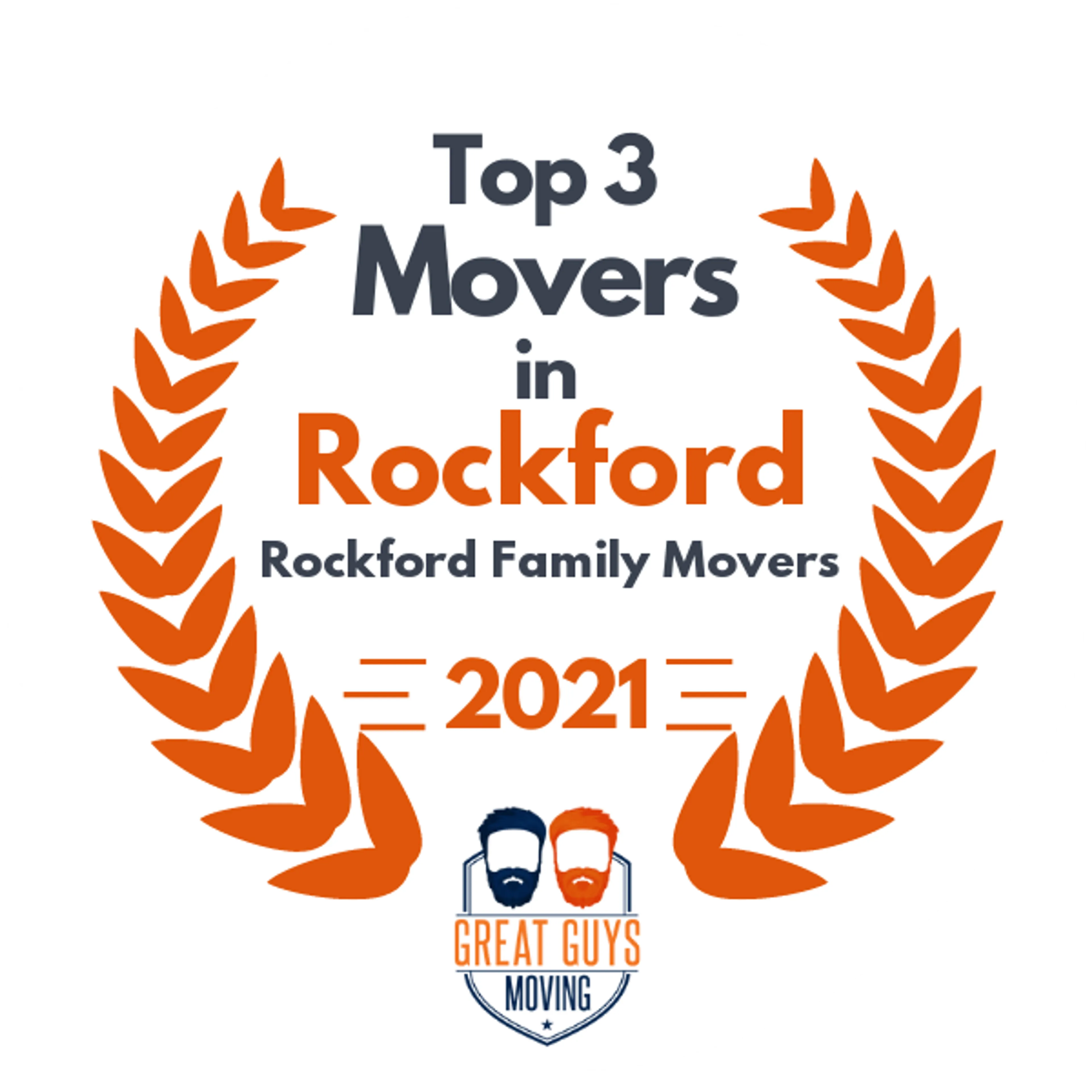 Top 3 Movers in Rockford, IL 2021 award
