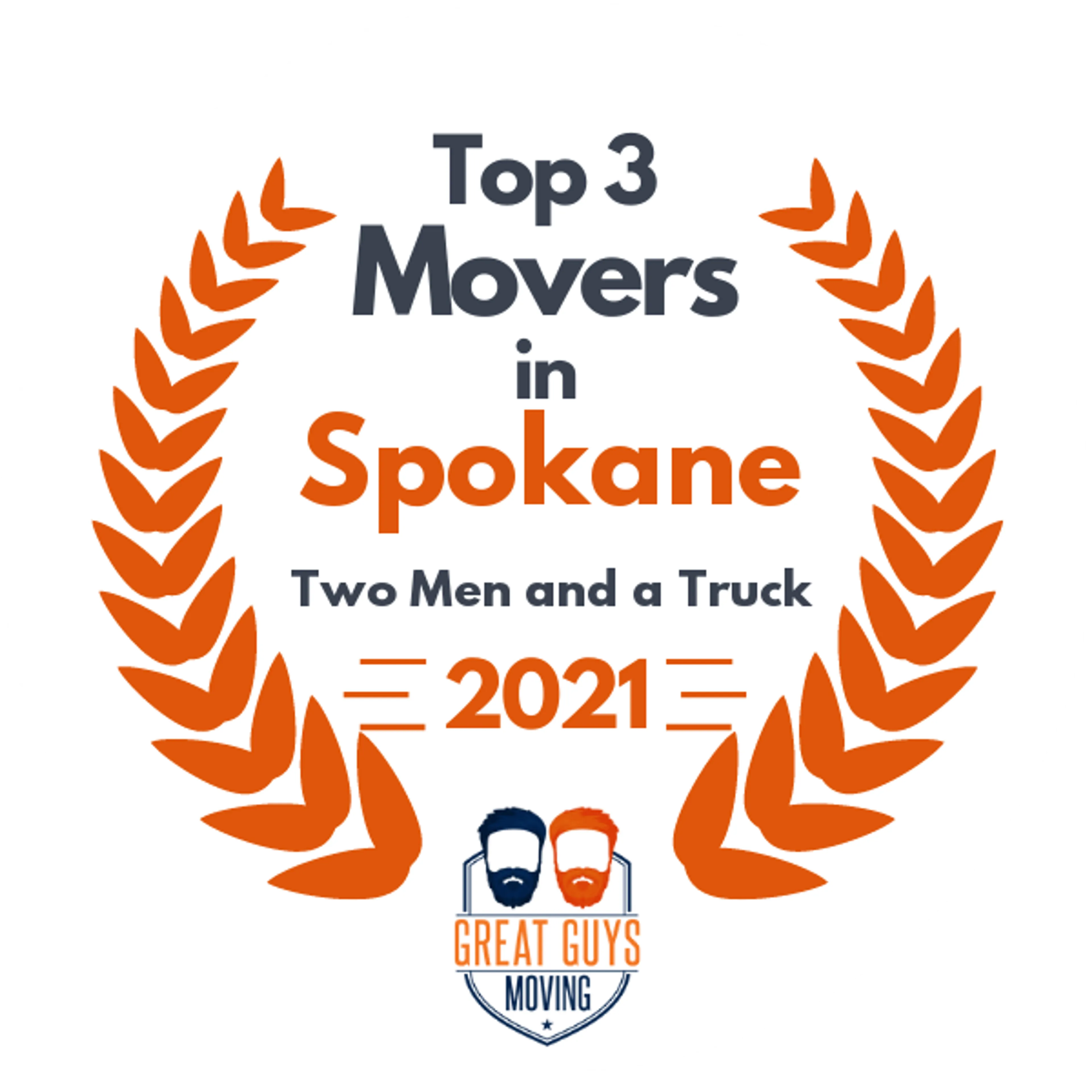 Top 3 Movers in Spokane, WA 2021 award