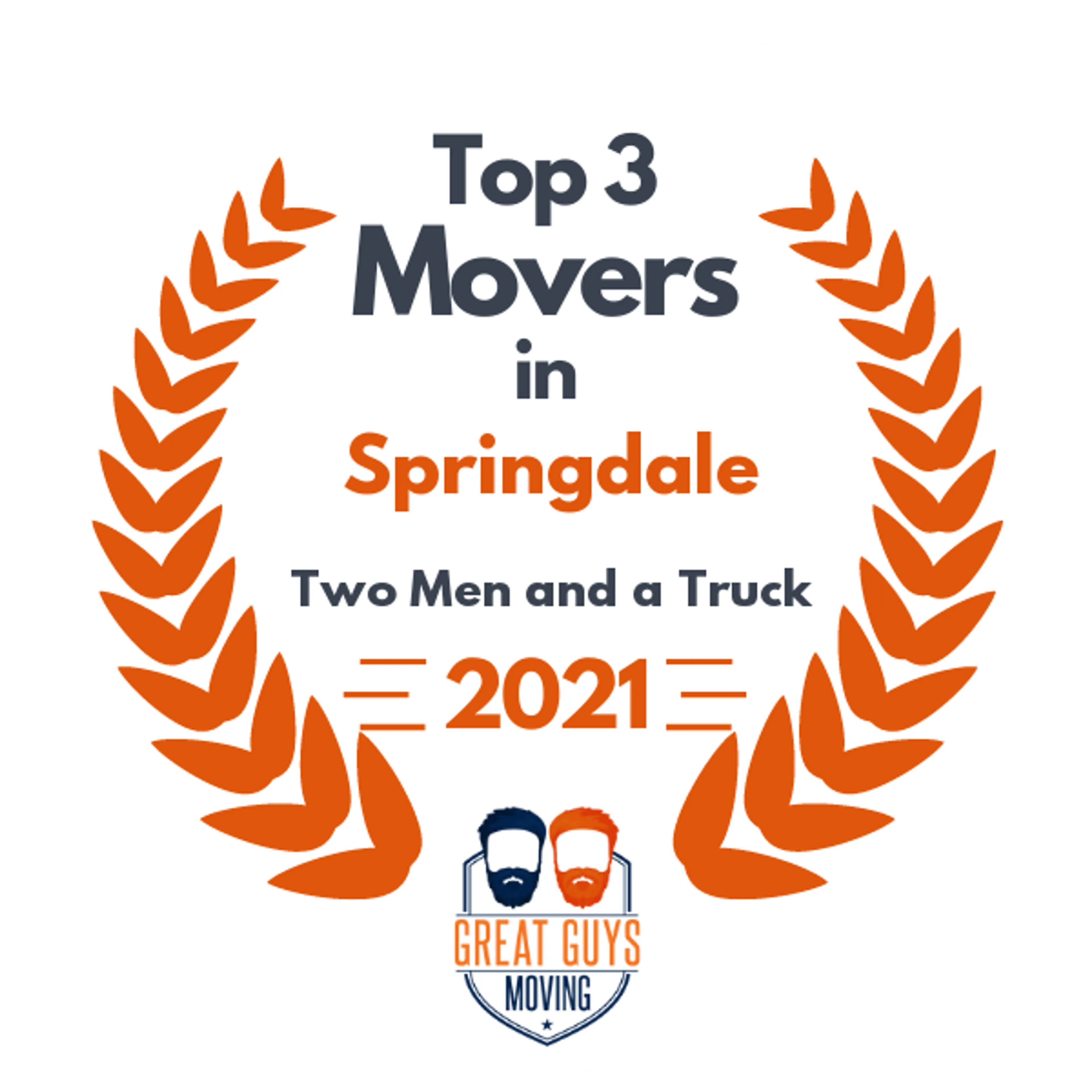 Top 3 Movers in Fort Smith, AR 2021 award