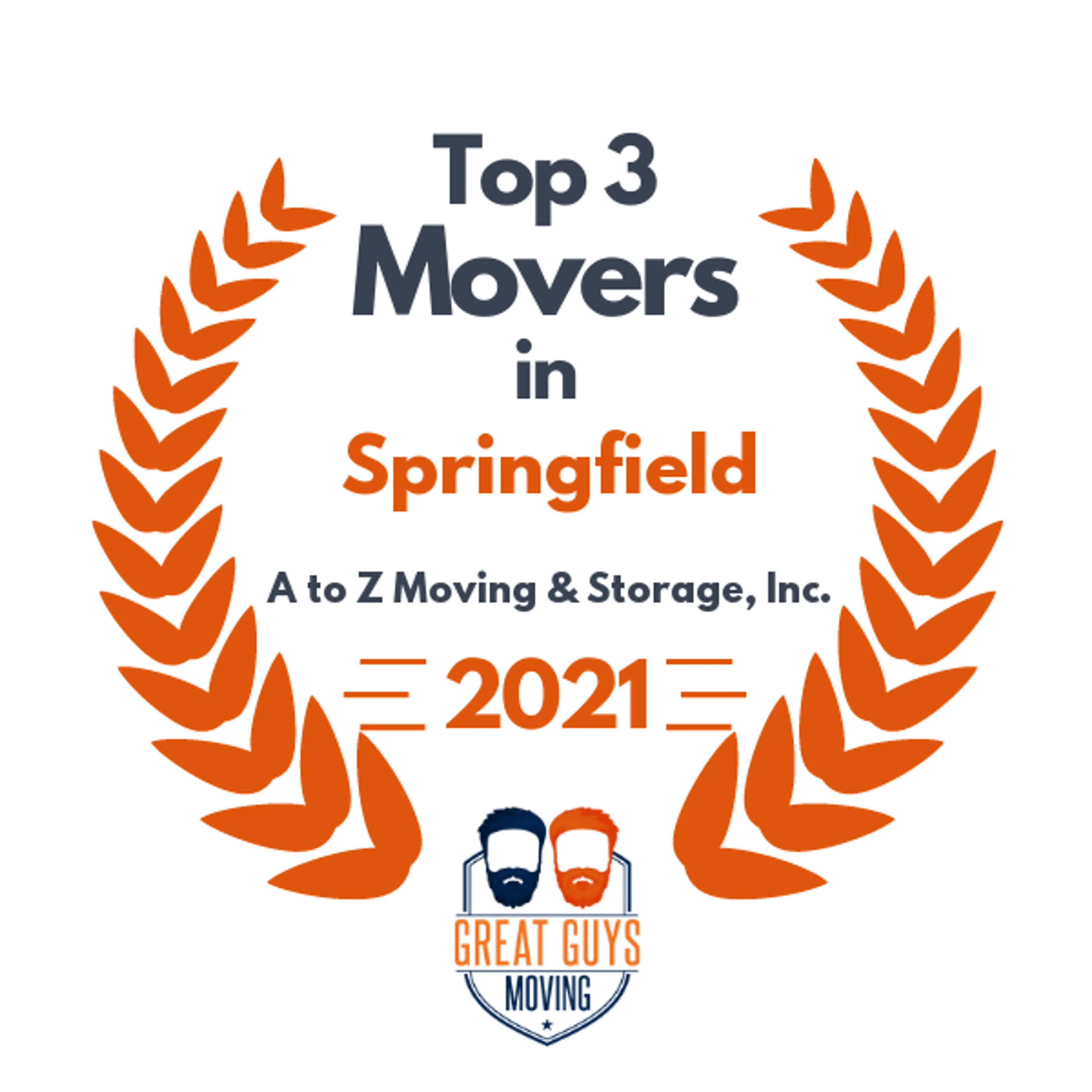 Top 3 Movers in Rochester, NY 2021 award