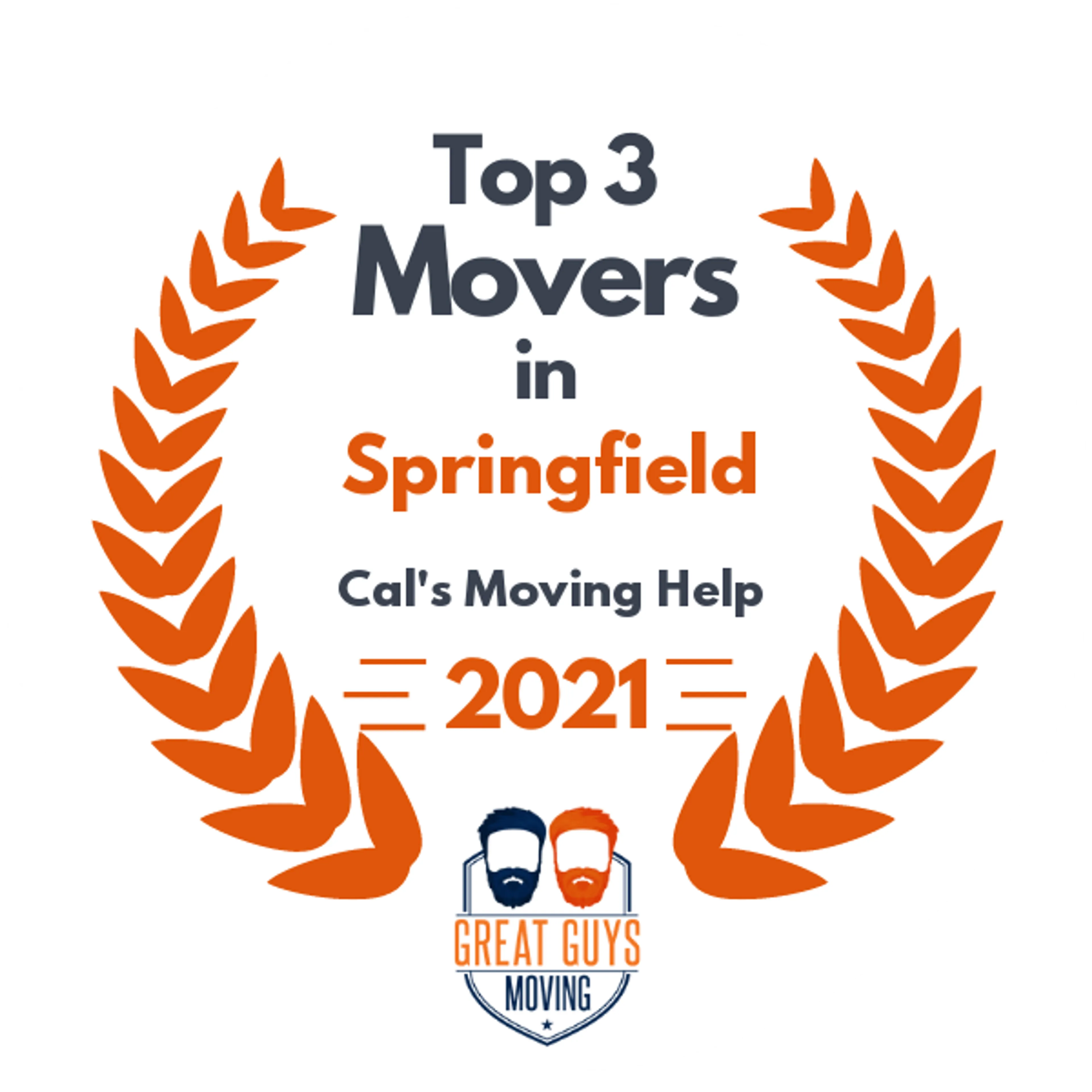 Top 3 Movers in Springfield, OR 2021 award
