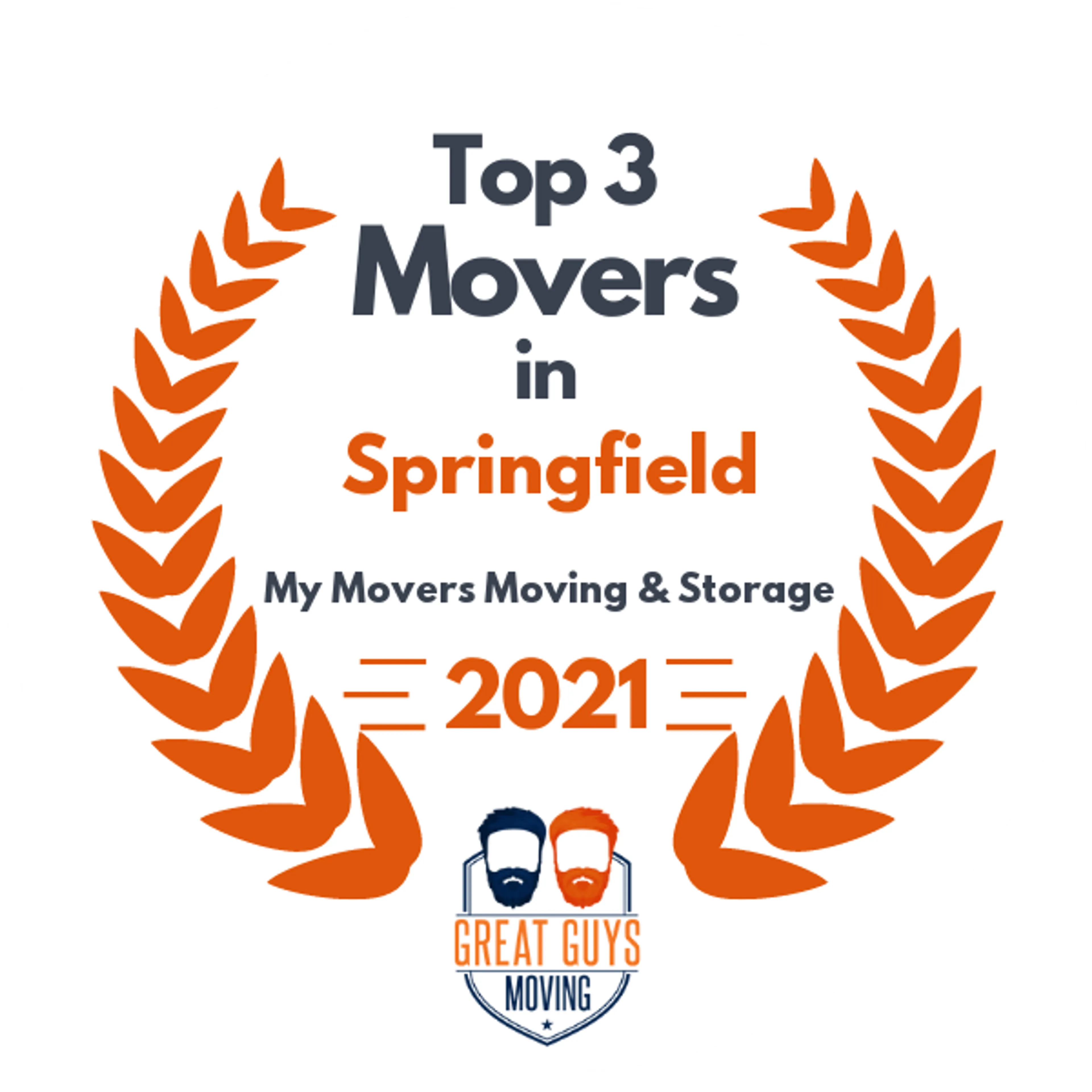 Top 3 Movers in Springfield, MO 2021 award