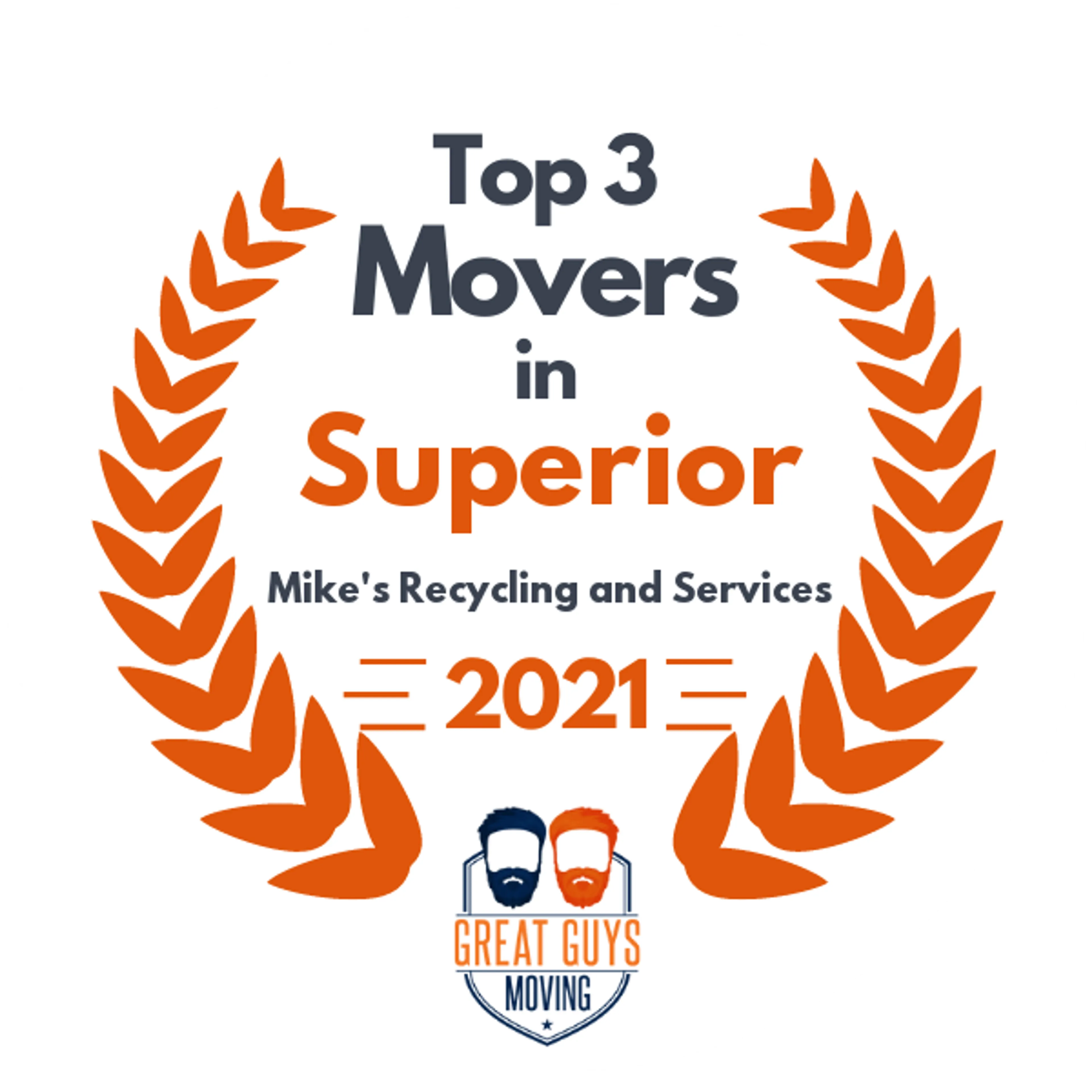 Top 3 Movers in Duluth, MN 2021 award