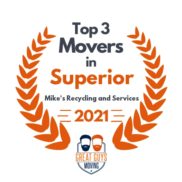 Top 3 Movers in Duluth, MN 2021 award