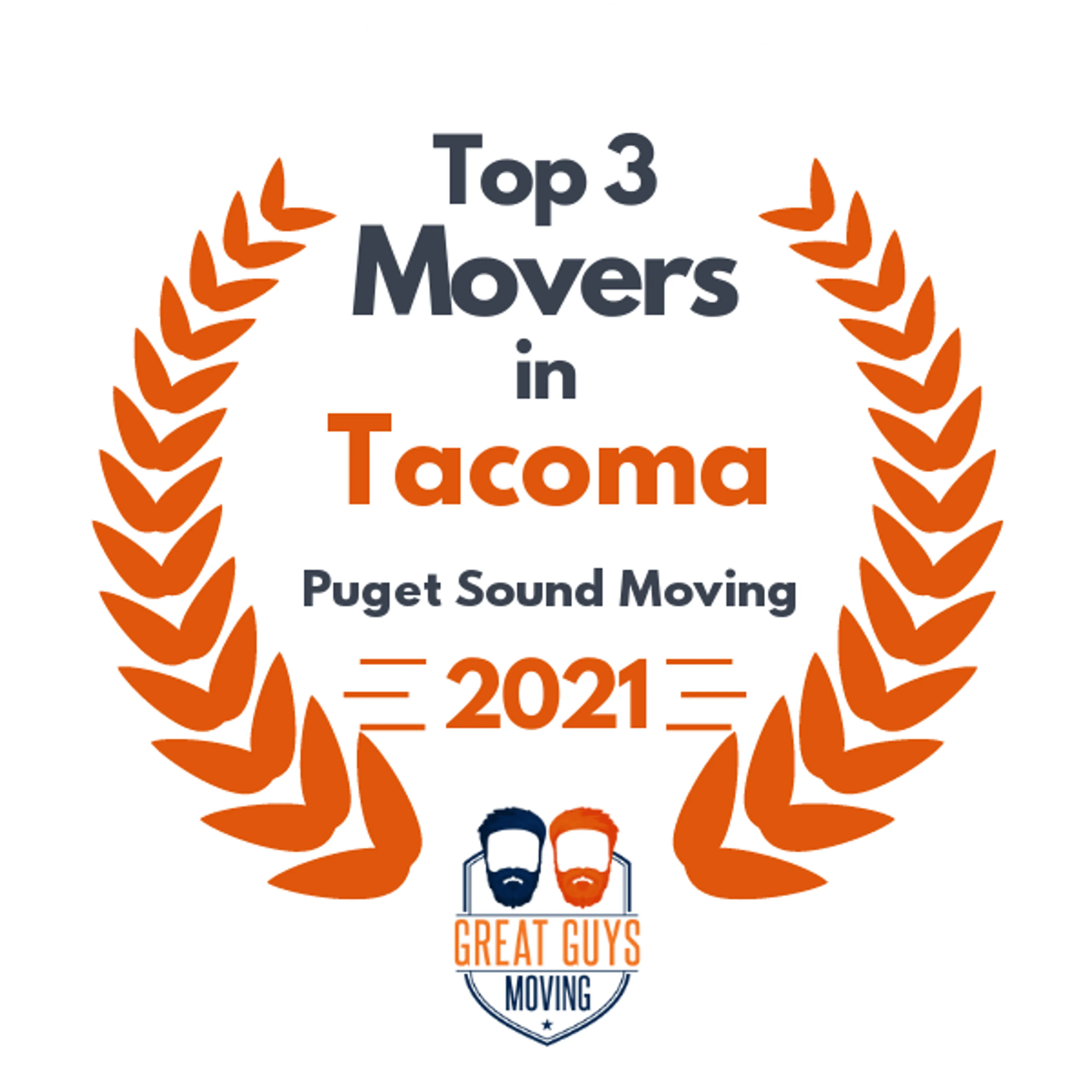 Top 3 Movers in Seattle, WA 2021 award