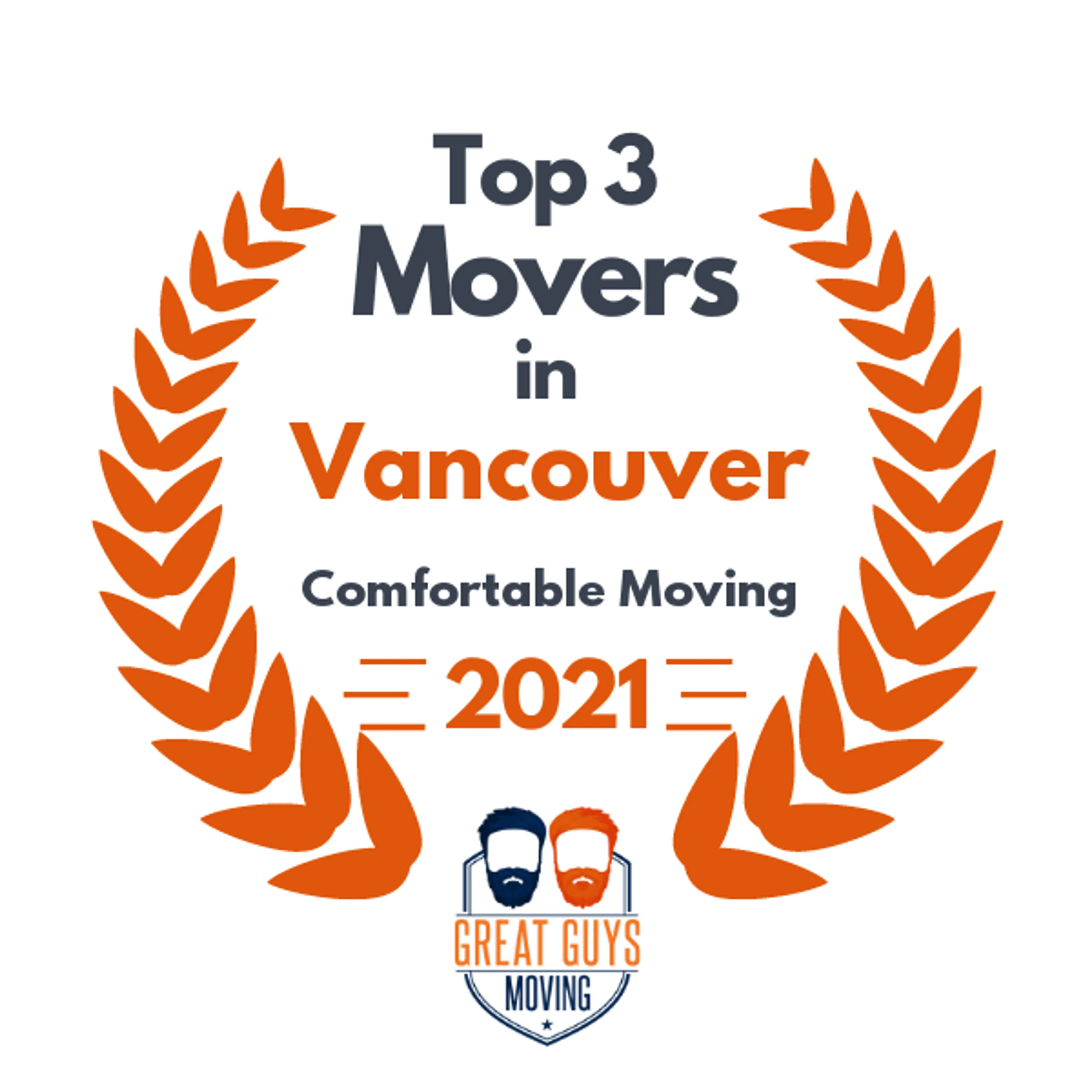 Top 3 Movers in Portland, OR 2021 award