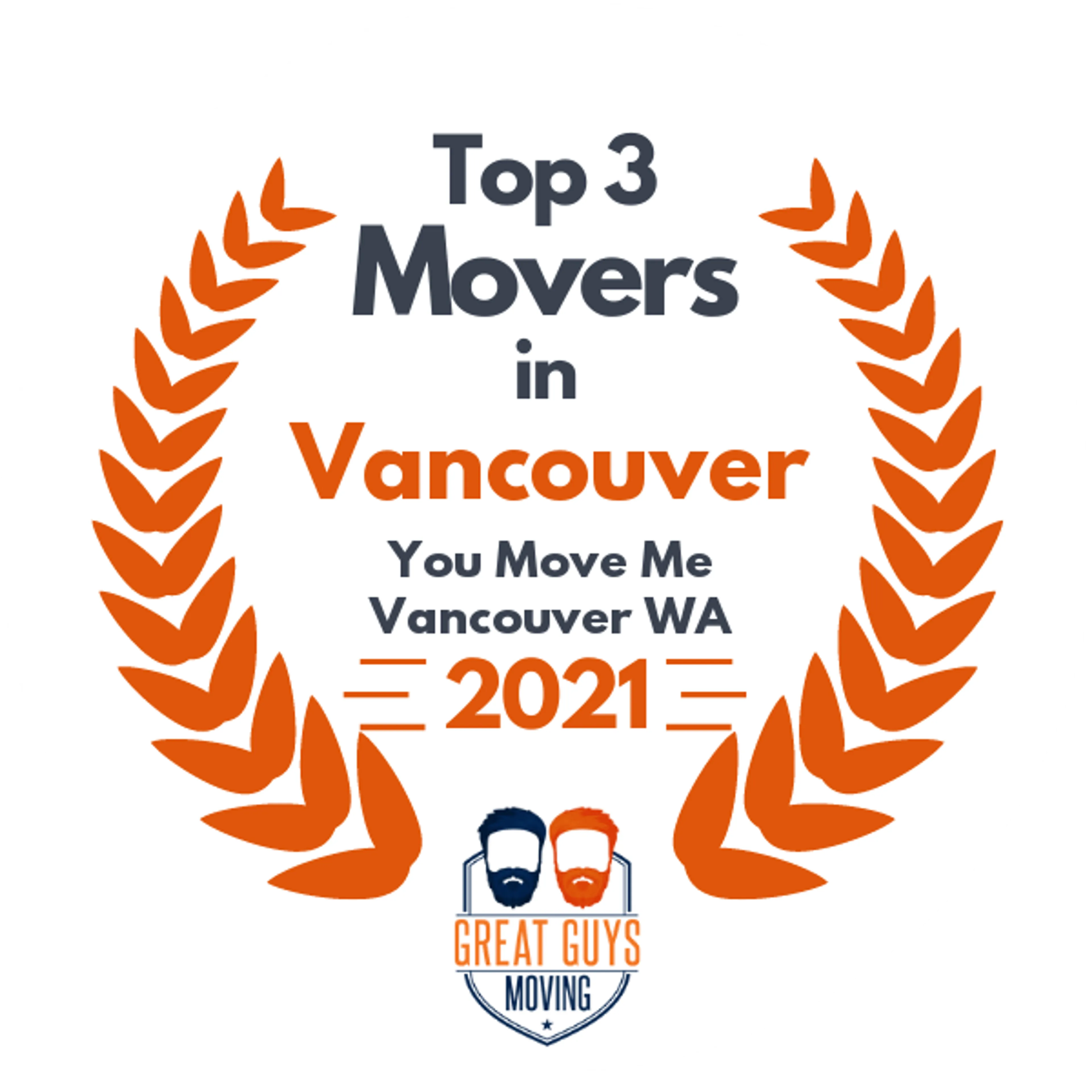 Top 3 Movers in Portland, OR 2021 award