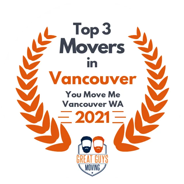 Top 3 Movers in Portland, OR 2021 award