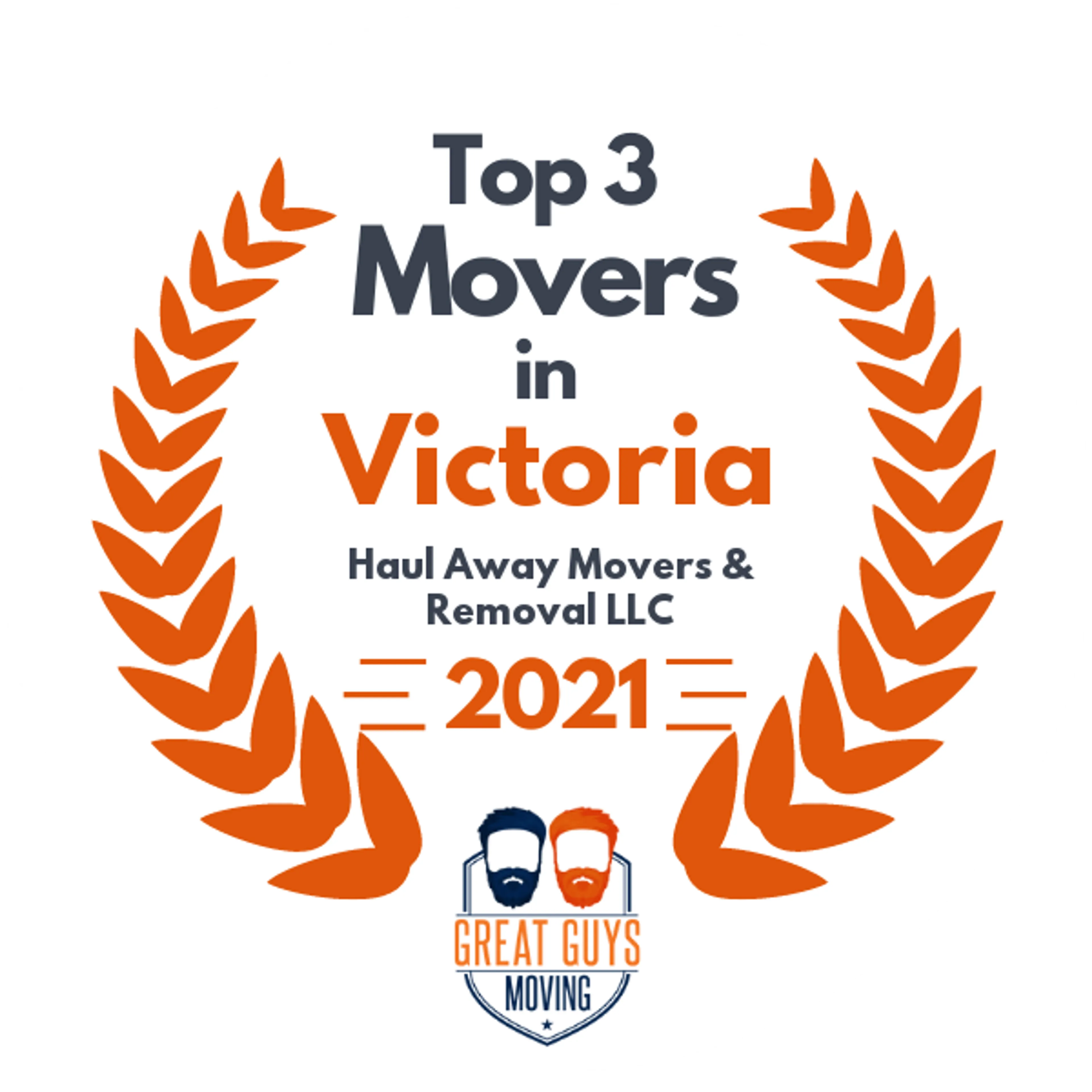 Top 3 Movers in Victoria, TX 2021 award