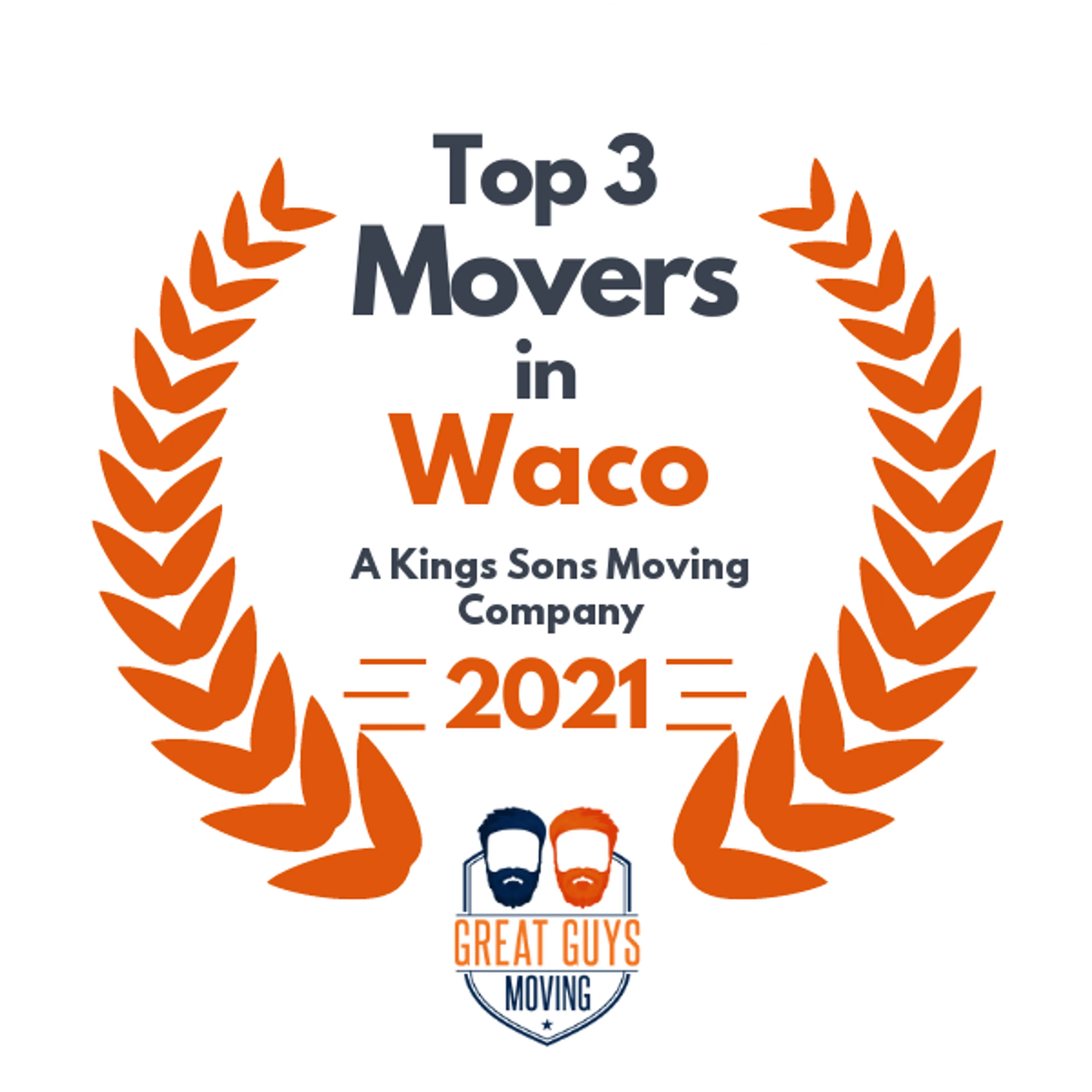 Top 3 Movers in Waco, TX 2021 award
