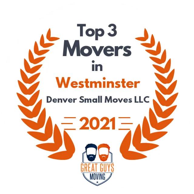 Top 3 Movers in Denver, CO 2021 award