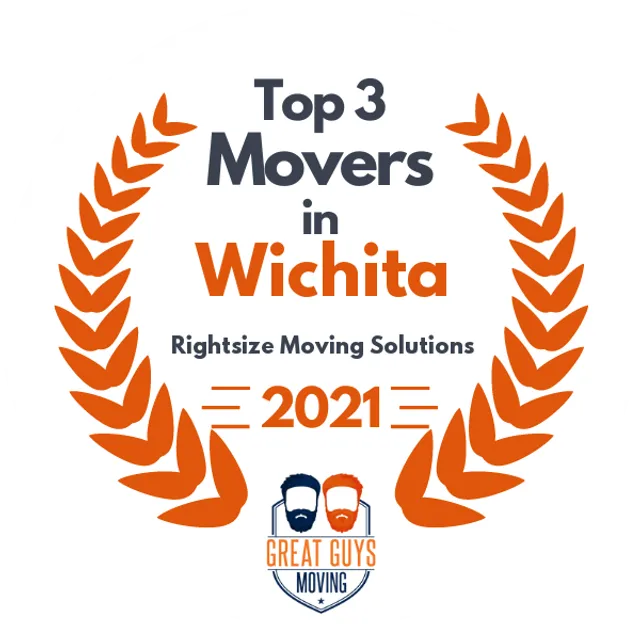 Top 3 Movers in Wichita, KS 2021 award