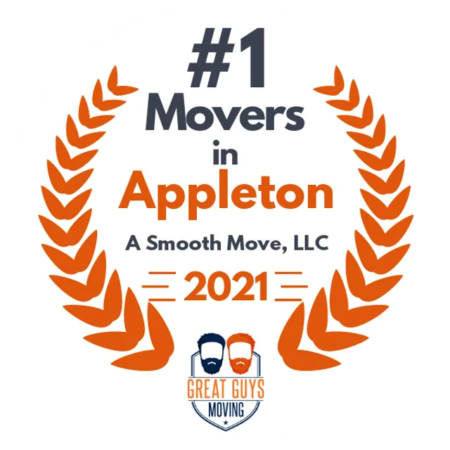 #1 Ranked Movers in Madison, WI 2021 award